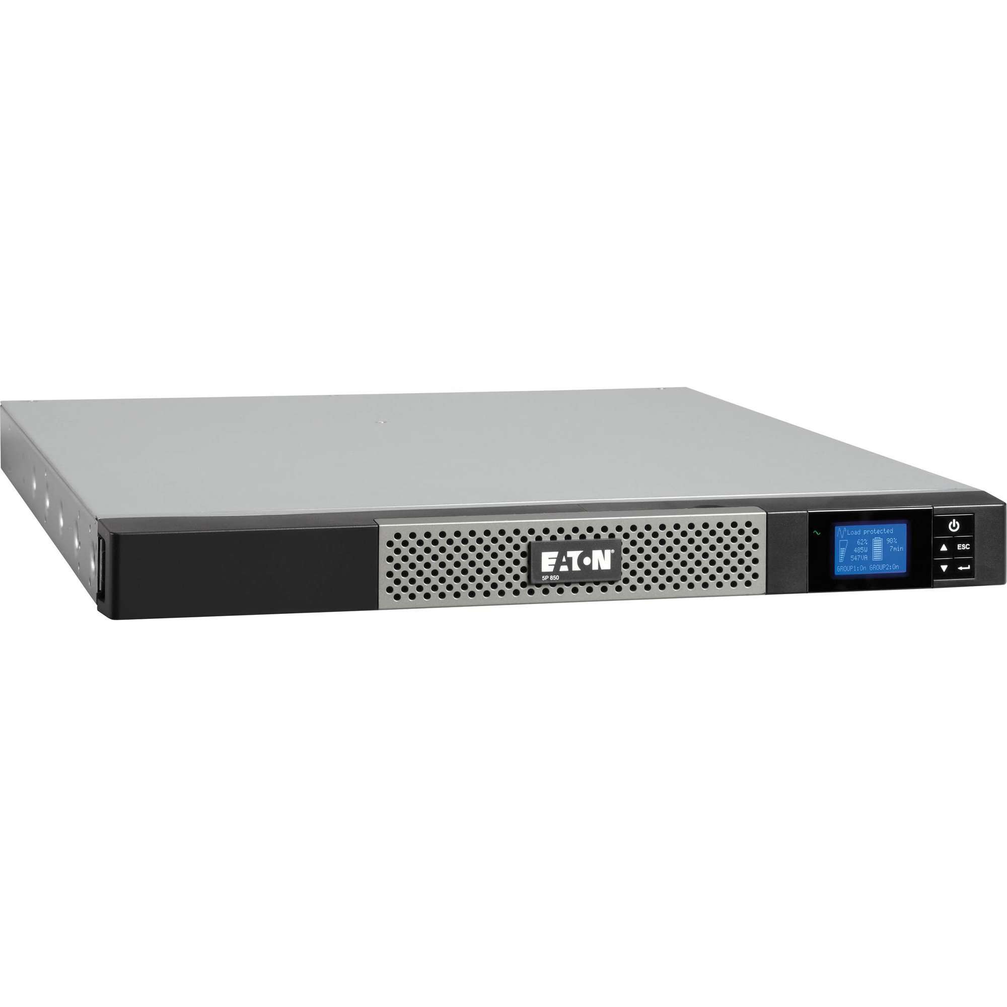 Eaton 5P1550GR 5P 1550 RACKMOUNT - UPS ( rack-mountable ) - AC 208/230 V - 1100 Watt - 1550 VA - RS-232, USB - 6 output connector(s) - 1U 1