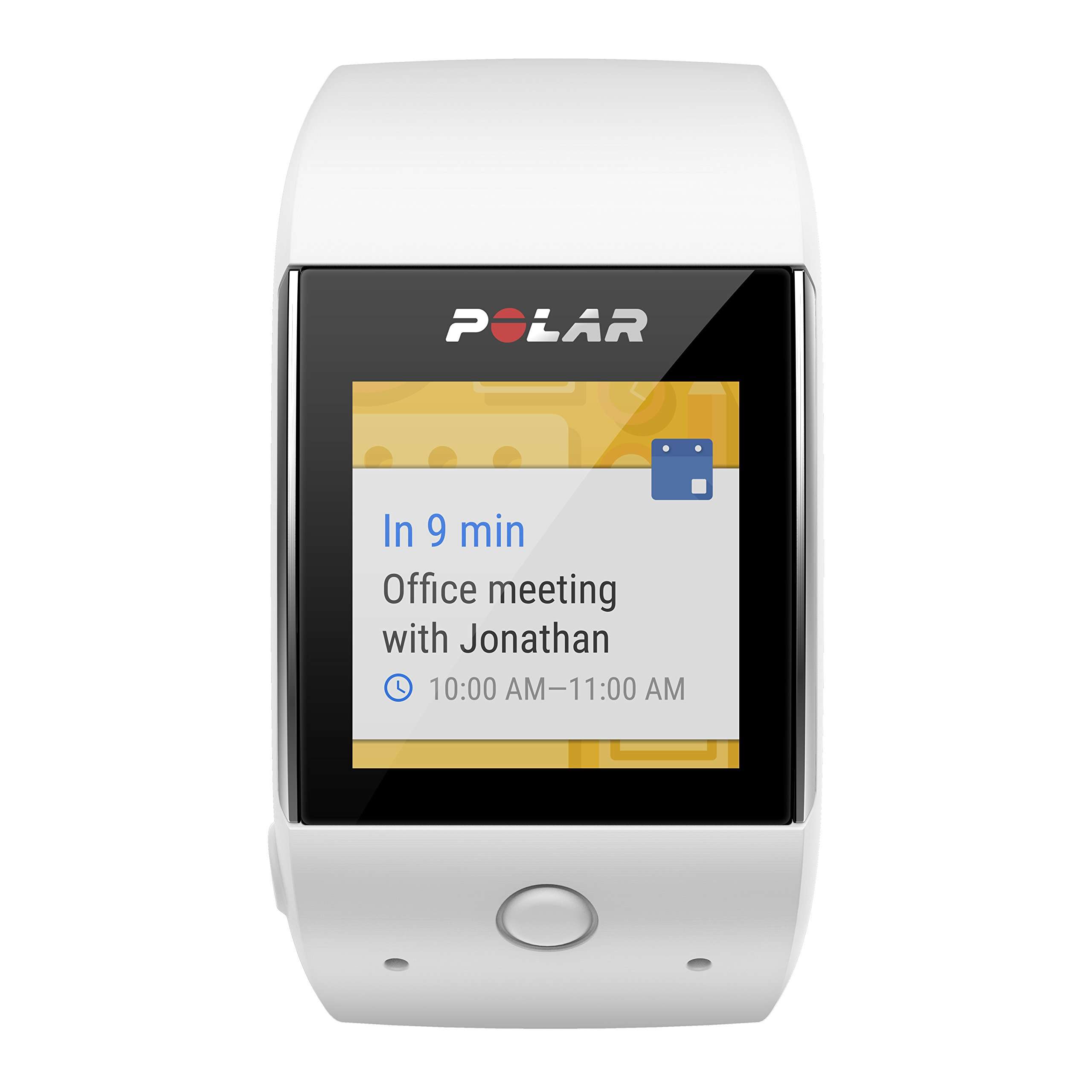 Polar M600 GPS Smart Sports Watch/Heart Rate Monitor, White - Compatible with iPhone and Android Phone 3