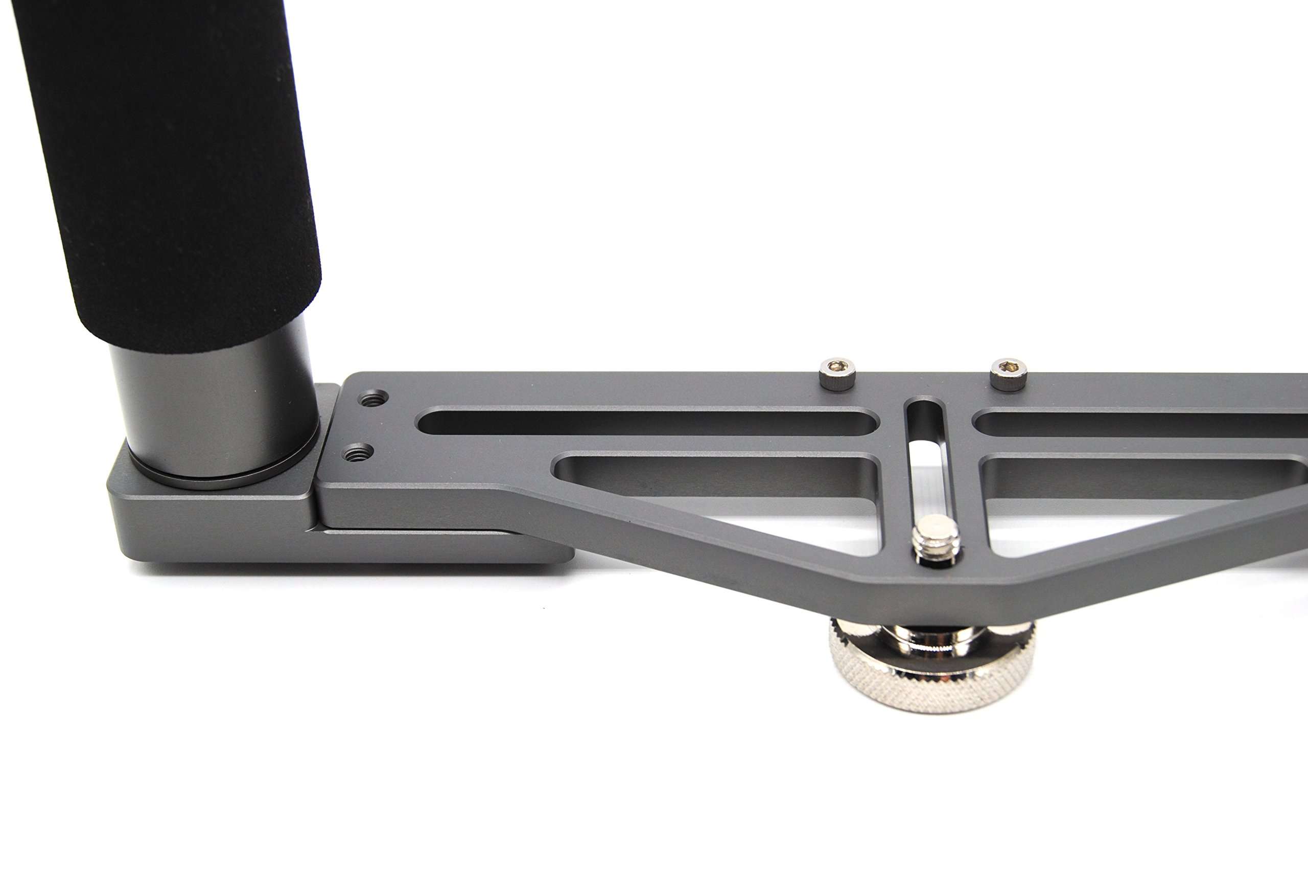 DIVTEK Dual Handheld Stabilizer Tray Handle Grip Support Extended Platform Profession for Rig Underwater Scuba Diving Dive Camera Housings/GoPro/Dome Port/Strobe 2