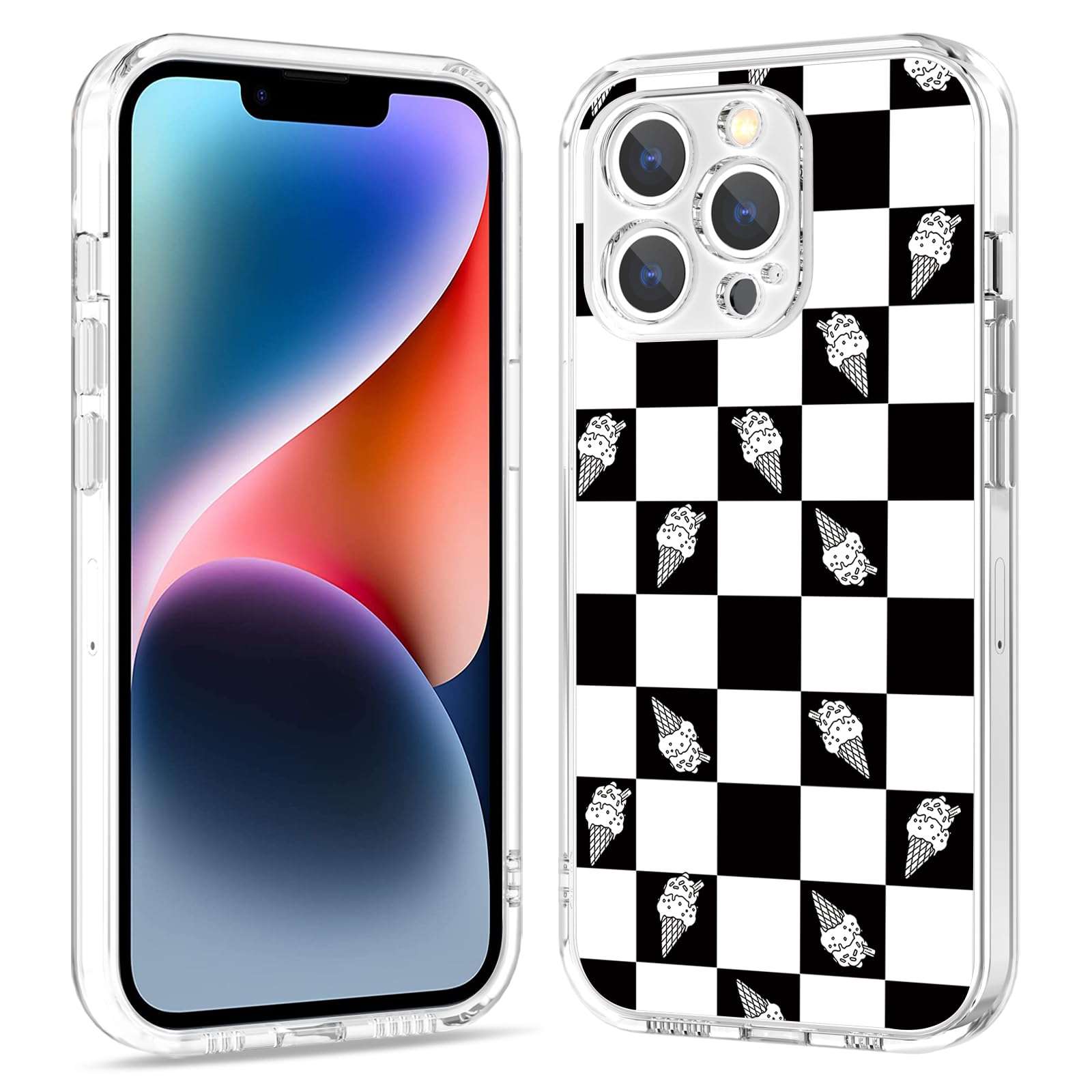 Galafu Case for iPhone 11 Pro, Clear Silicone Soft TPU Protective Phone Bumper Cover, Anti-Scratch Shockproof Phone Case for iPhone 11 Pro (5.8 inch), Pattern 37 1