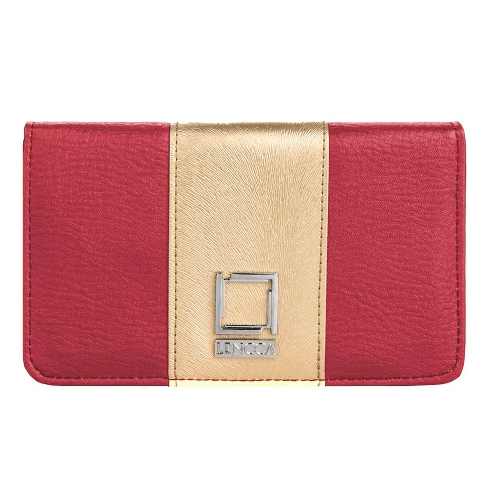 Durable Leather Cell Phone Wallet Case | Credit Debit Card Holder | ID Holder | Back Pocket | Shoulder Wallet Bag for Women 1