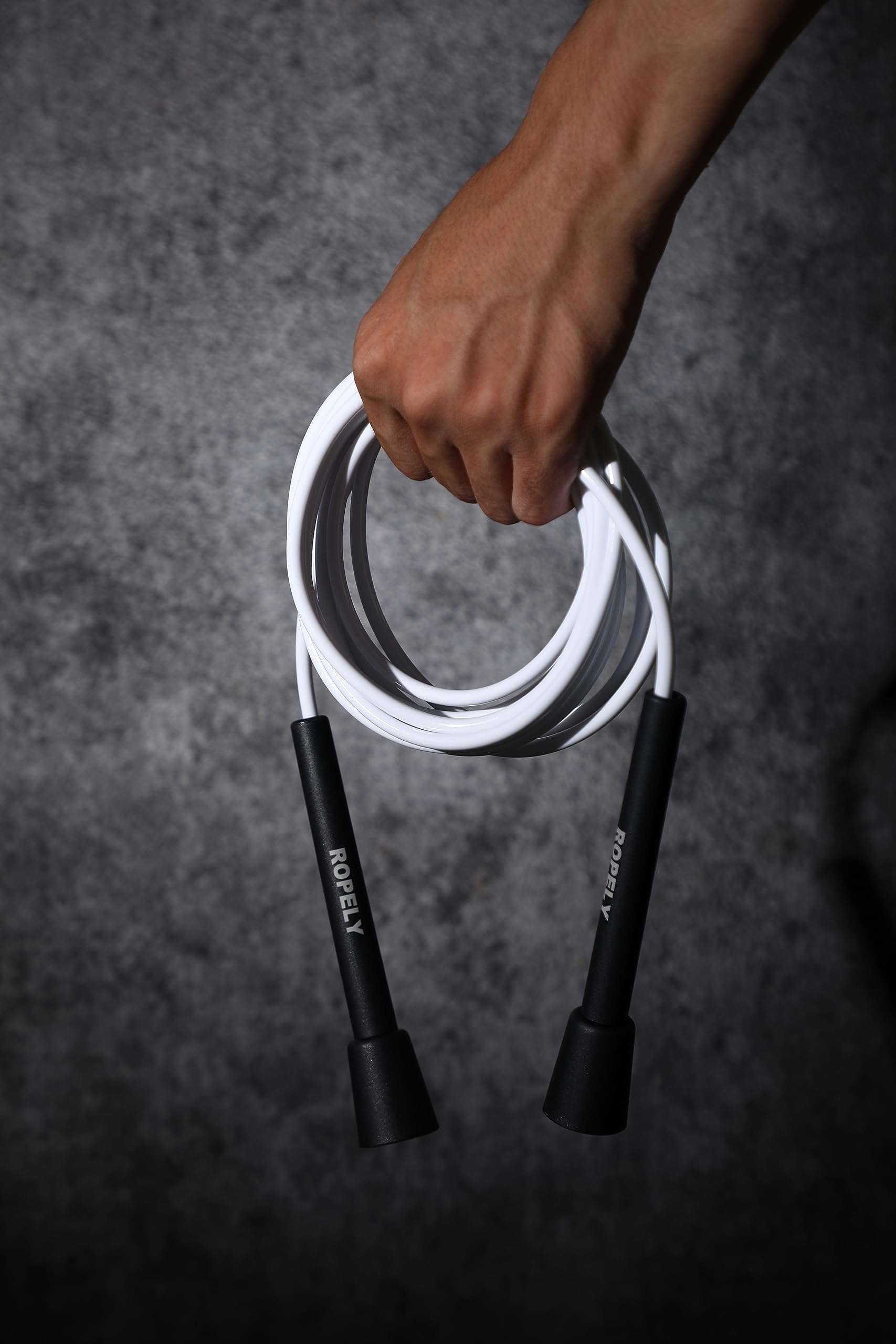 Ropely Skipping Rope 6-in-1 Set Beginner Friendly Kit with Tangle Free Segmented Beaded Rope, PVC Rope, Massage Ball, Resistance Band, and Handle Tape Ideal for Cardio Fitness, Adjustable Length 5