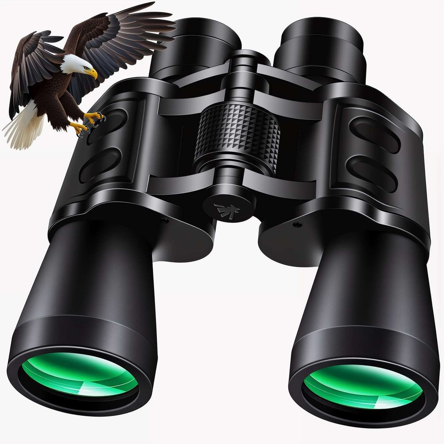 20X50 Binoculars for Adults High Powered with Low Light Vision，Compact Large View Waterproof Binoculars for Bird Watching Hunting Concert Traveling Theater Opera Sightseeing 1