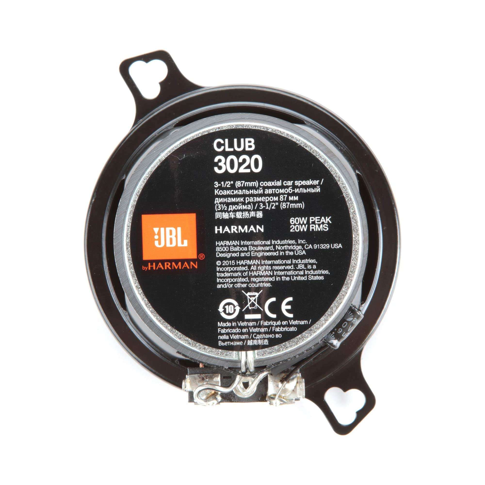 JBL CLUB5020 5.25" 240W Club Series 2-Way Coaxial Car Speaker 4