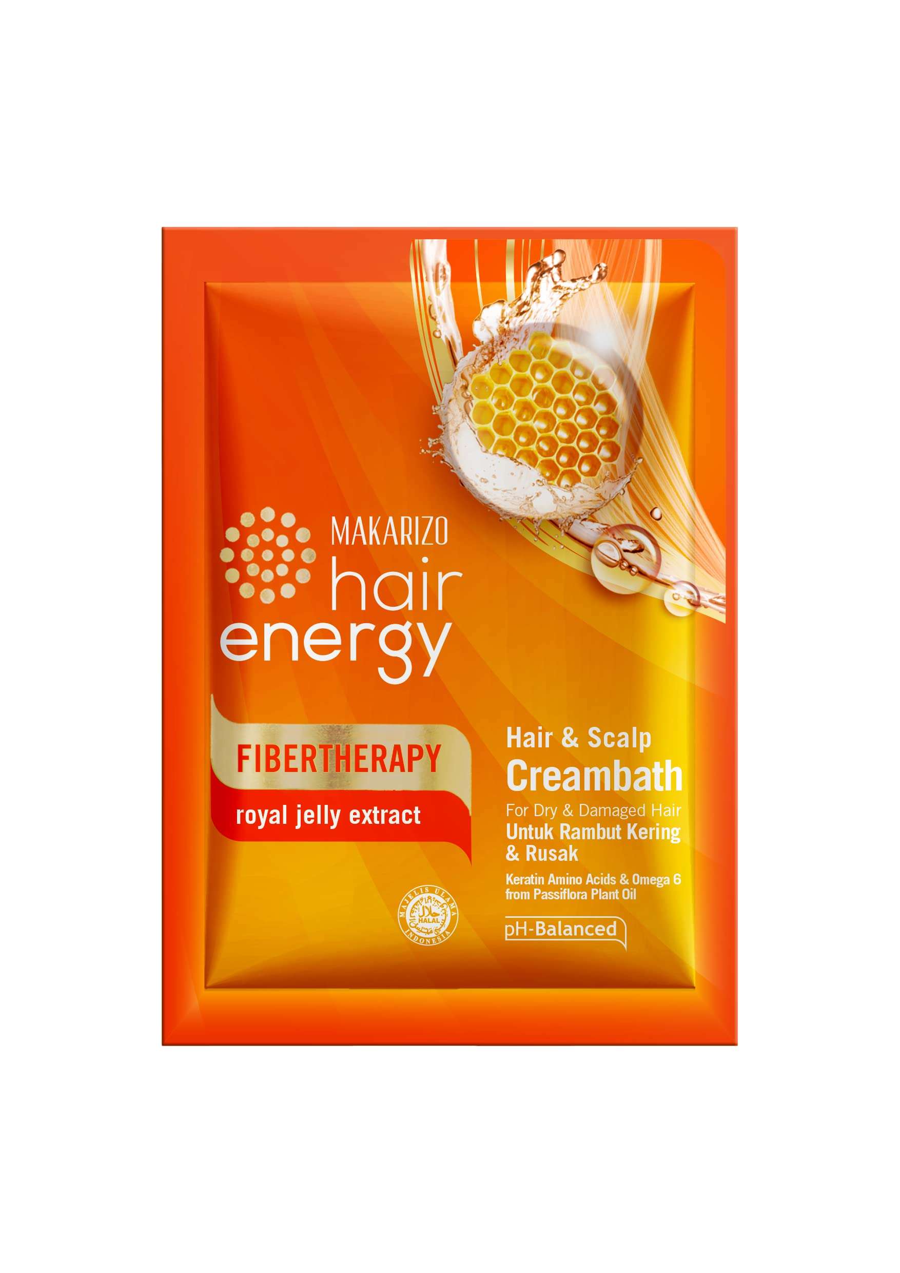 Hair Energy Fibertherapy RoyalJelly Creambath 60 ML 1