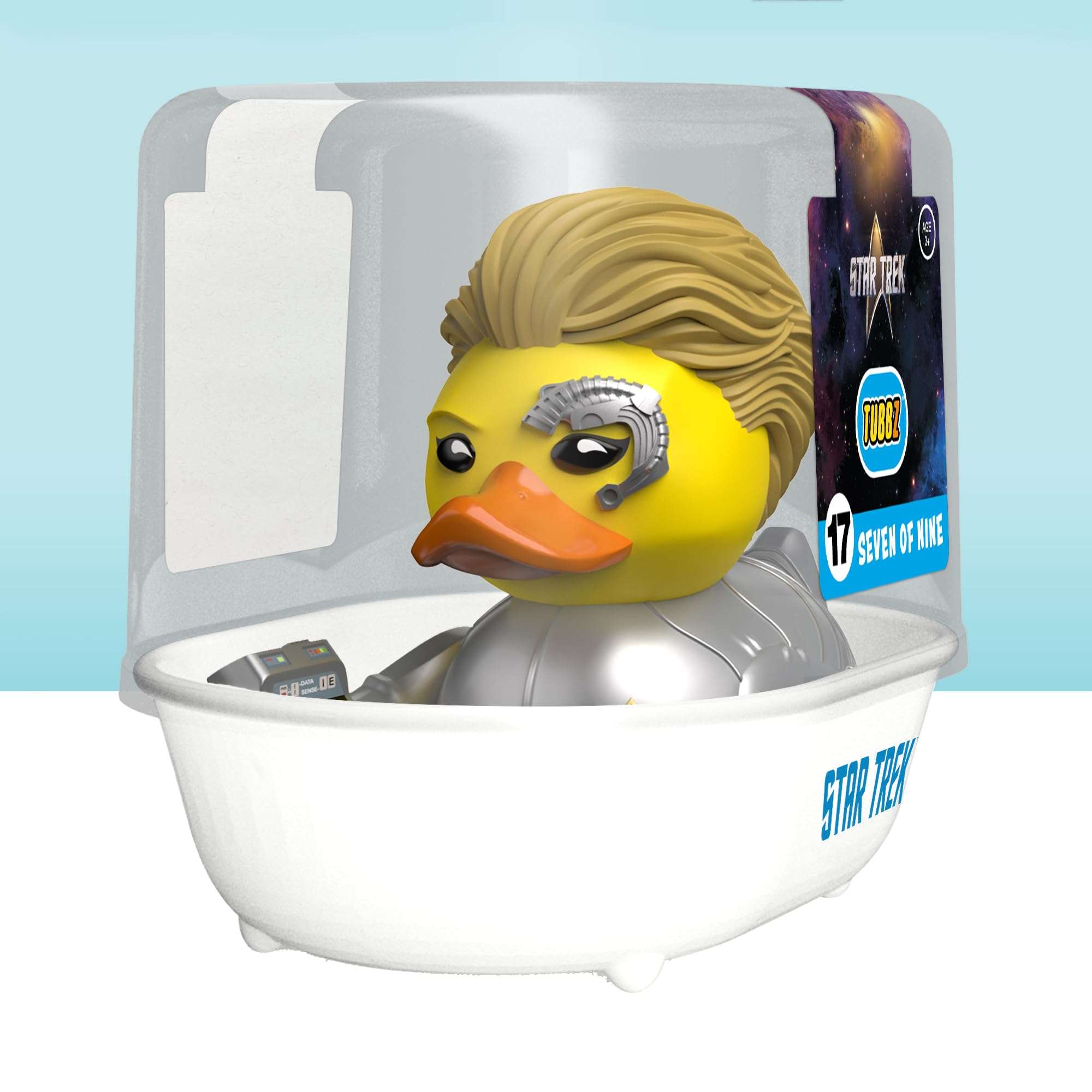 TUBBZ First Edition Seven of Nine Collectible Vinyl Rubber Duck Figure - Official Star Trek Merchandise - Sci-Fi TV, Movies & Video Games 3