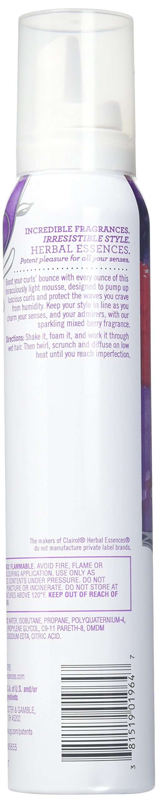 Herbal Essences Totally Twisted Curl Boosting Hair Mousse, 6.8 Ounce (Pack of 3) 2