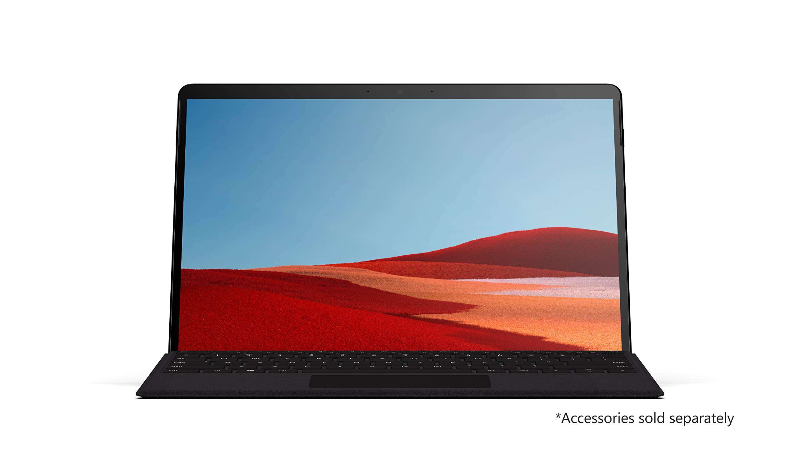 Microsoft Surface Pro X – 13" Touch-Screen – SQ1 - 16GB Memory - 256GB Solid State Drive – Wifi, 4G Lte – Matte Black, (Model: QFM-00001) 3