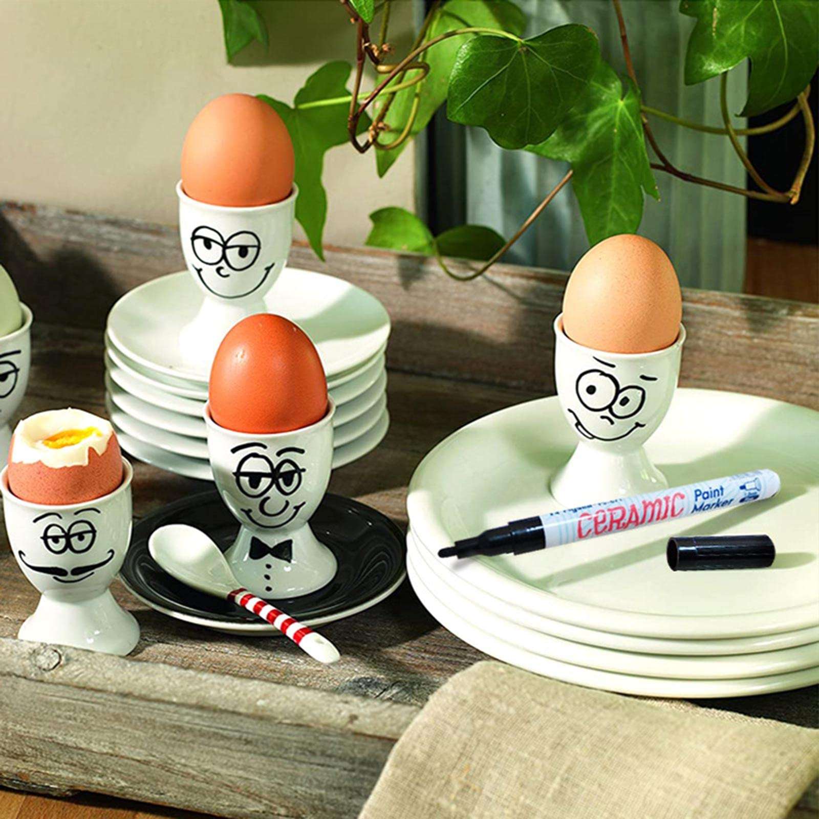 GIANTE 12pcs Rock Pebble Painting Paint Pens Permanent Waterproof Paint Marker Pens (59035134GI) 1