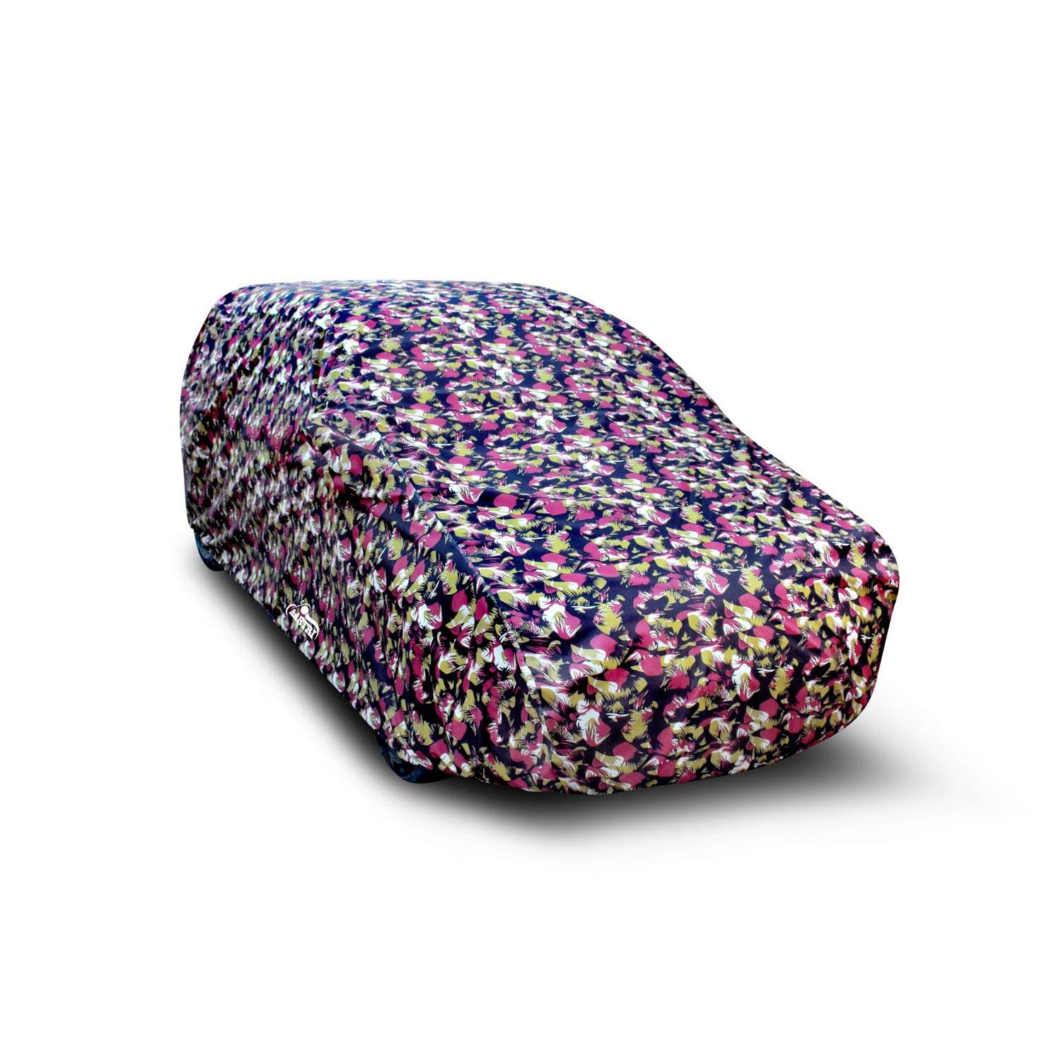 DREAM STORE - Water Resistant - dust Proof - car Body Cover for Compatible with Fiat Punto car Cover - Water Resistant UV Proof - car Body Cover (Military Without Mirror) 4