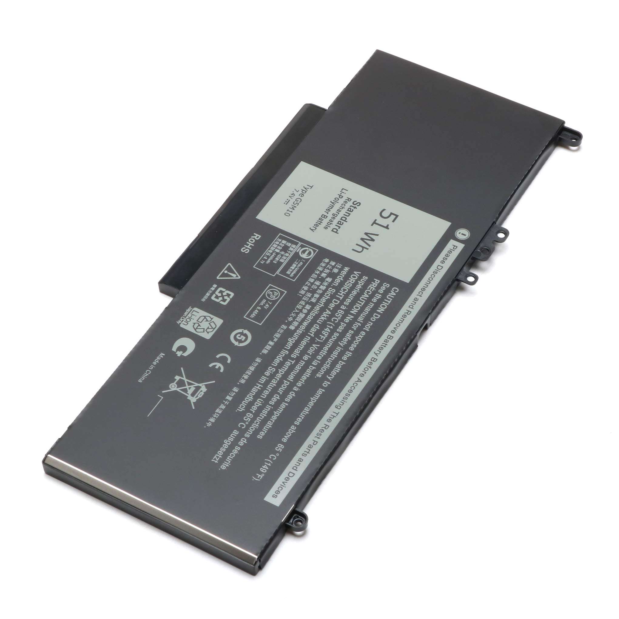G5M10 Laptop Battery Replacement for DELL Latitude E5450 E5550 8V5GX R9XM9 WYJC2 1KY05 G5M10 Notebook Batteries -7.4V 51WH 2