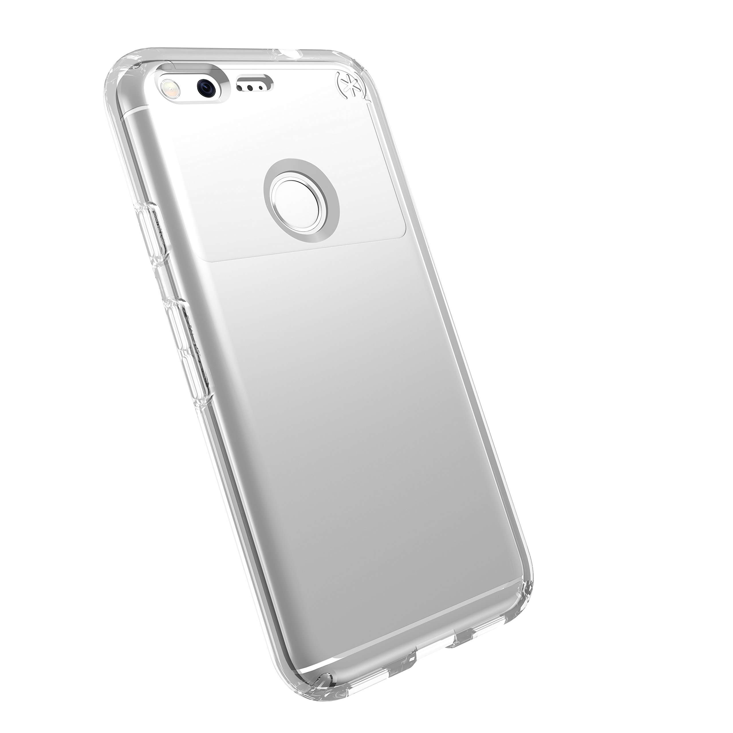 Speck Products Presidio Clear Cell Phone Case for Google Pixel - Clear/Clear 2