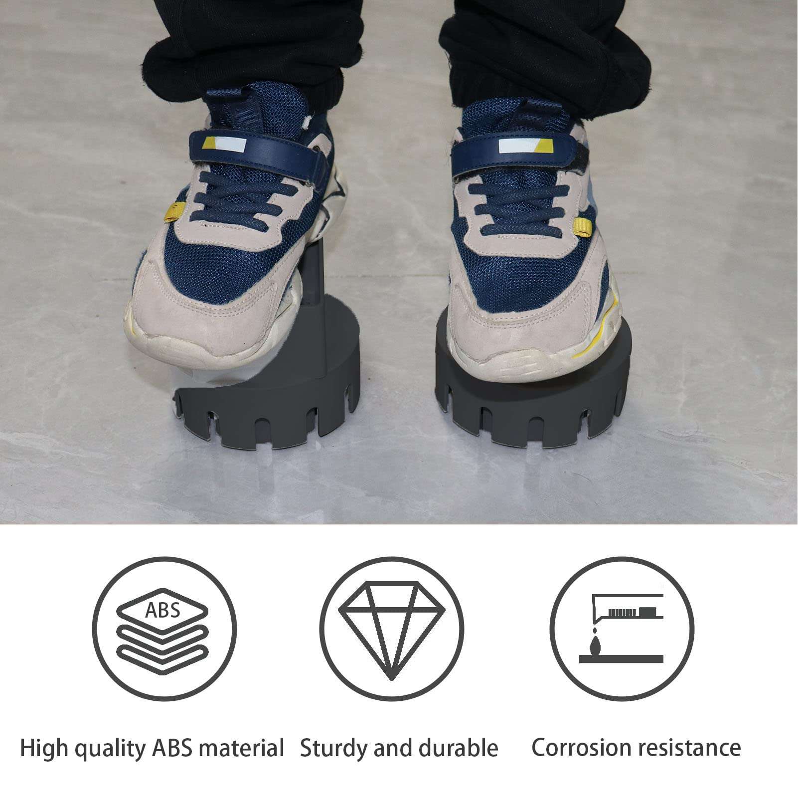 Rain Gutter Downspout Adapter, Plastic Drain Downspout Extender Connector Flexible Drain Adapter Replacement Downpipe Converter Connector with Screws for Outdoor(Black S 2×3 in) 6