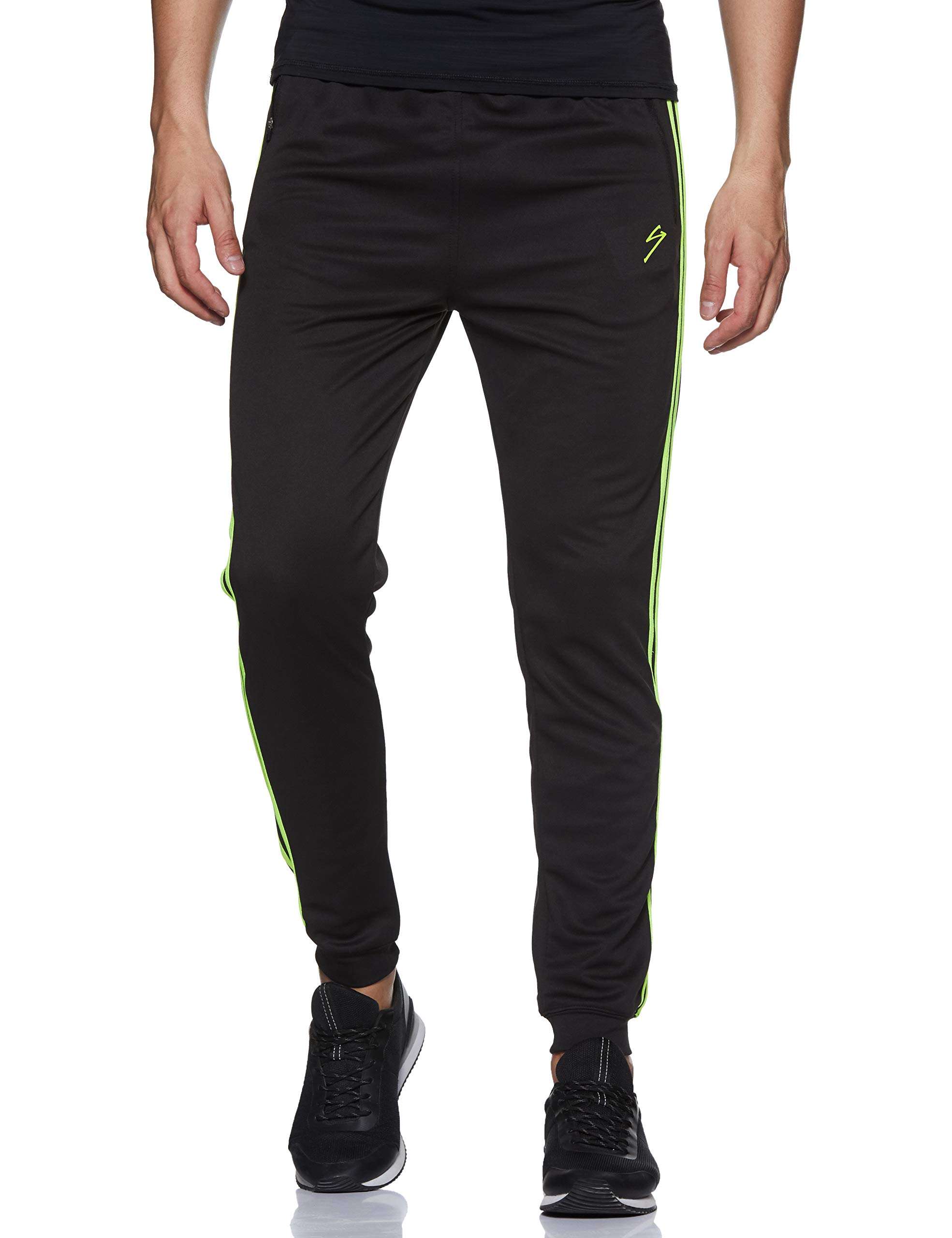 SG MTSL006 Blend Track Lower, L (Black/White/F. Yellow)