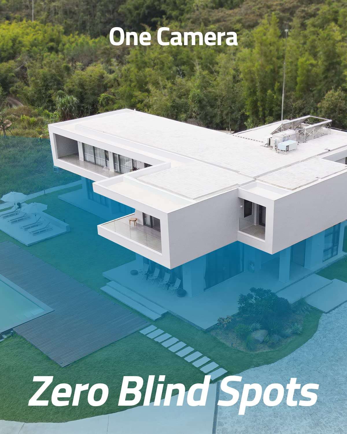 eufy Security Floodlight Cam S330, 360-Degree Pan & Tilt Coverage, 2K Full HD + Floodlight Camera E30, Security Camera Outdoor, 360° Pan and Tilt, 2K Video 6