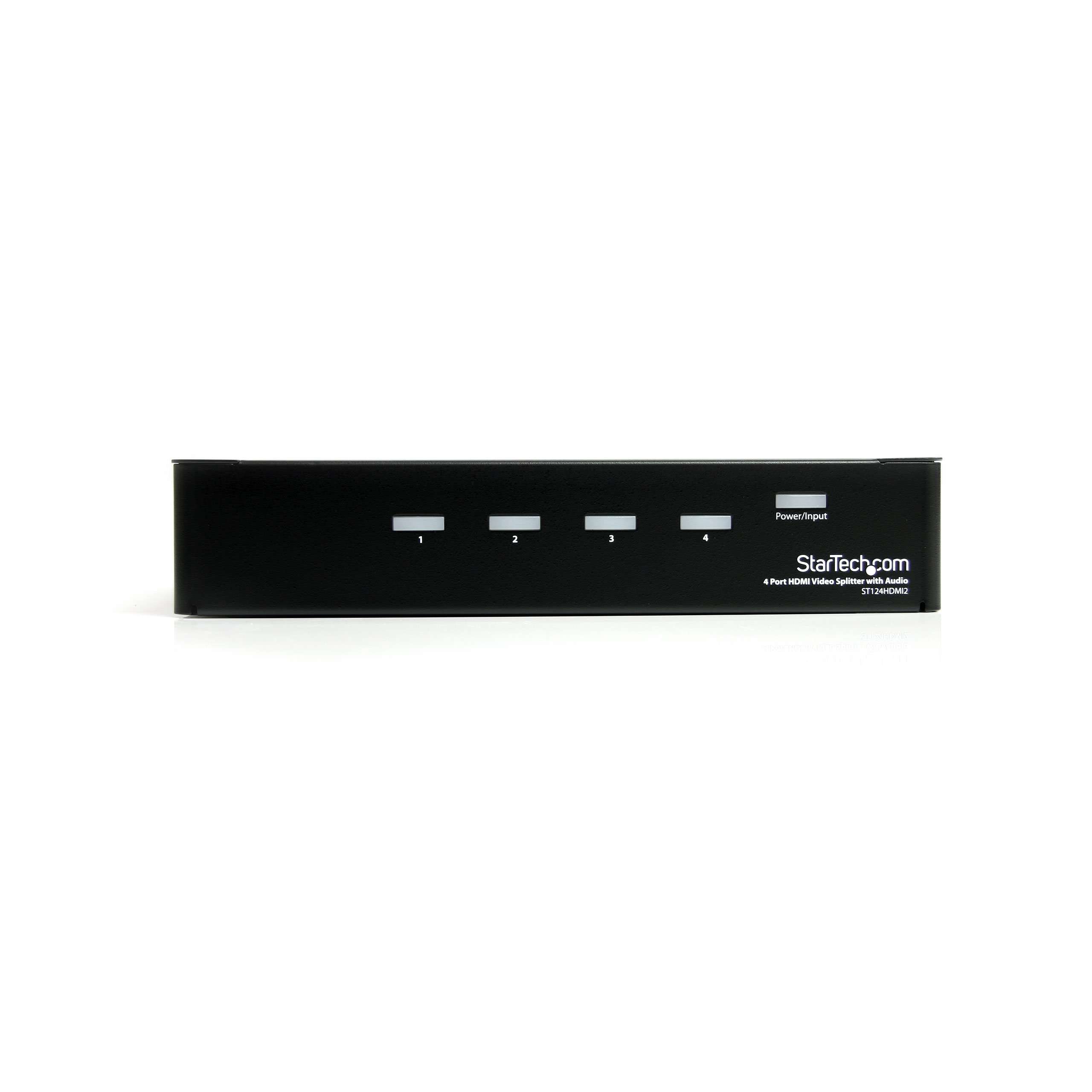 StarTech.com HDMI Splitter 1 In 4 Out - 1080p - 4 Port -Mounting Brackets - 1.3 Audio - HDMI Multi Port - HDMI Audio Splitter (ST124HDMI2) Black 2