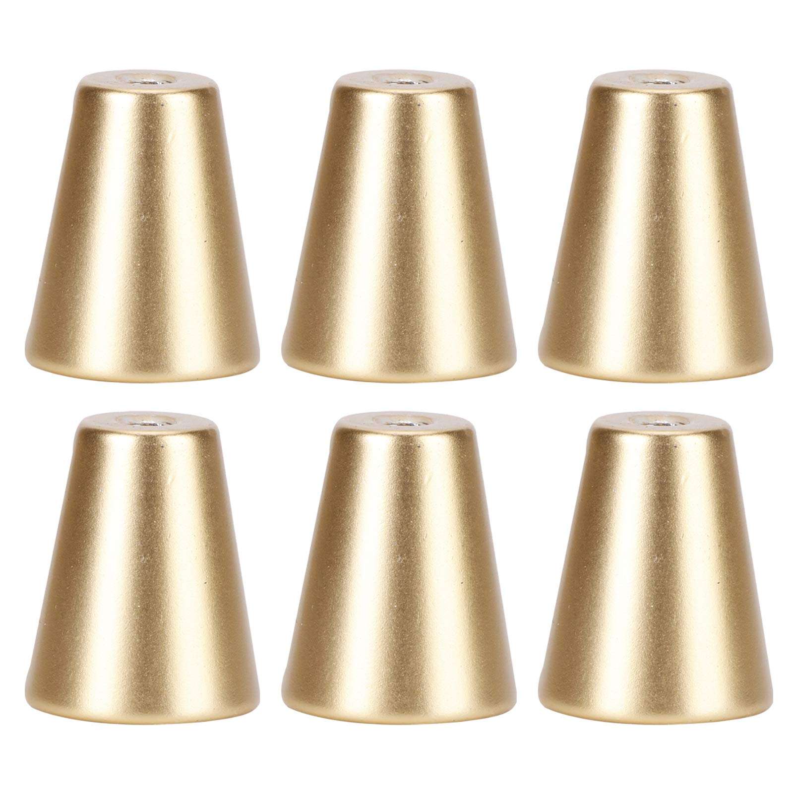 Door Handle European Style Cabinet Accessories Drawer Pull 6 Sets Furniture Hardware Jewelry Cabinets Tv Cabinets for Wardrobes Shoe Cabinets(#1) 4