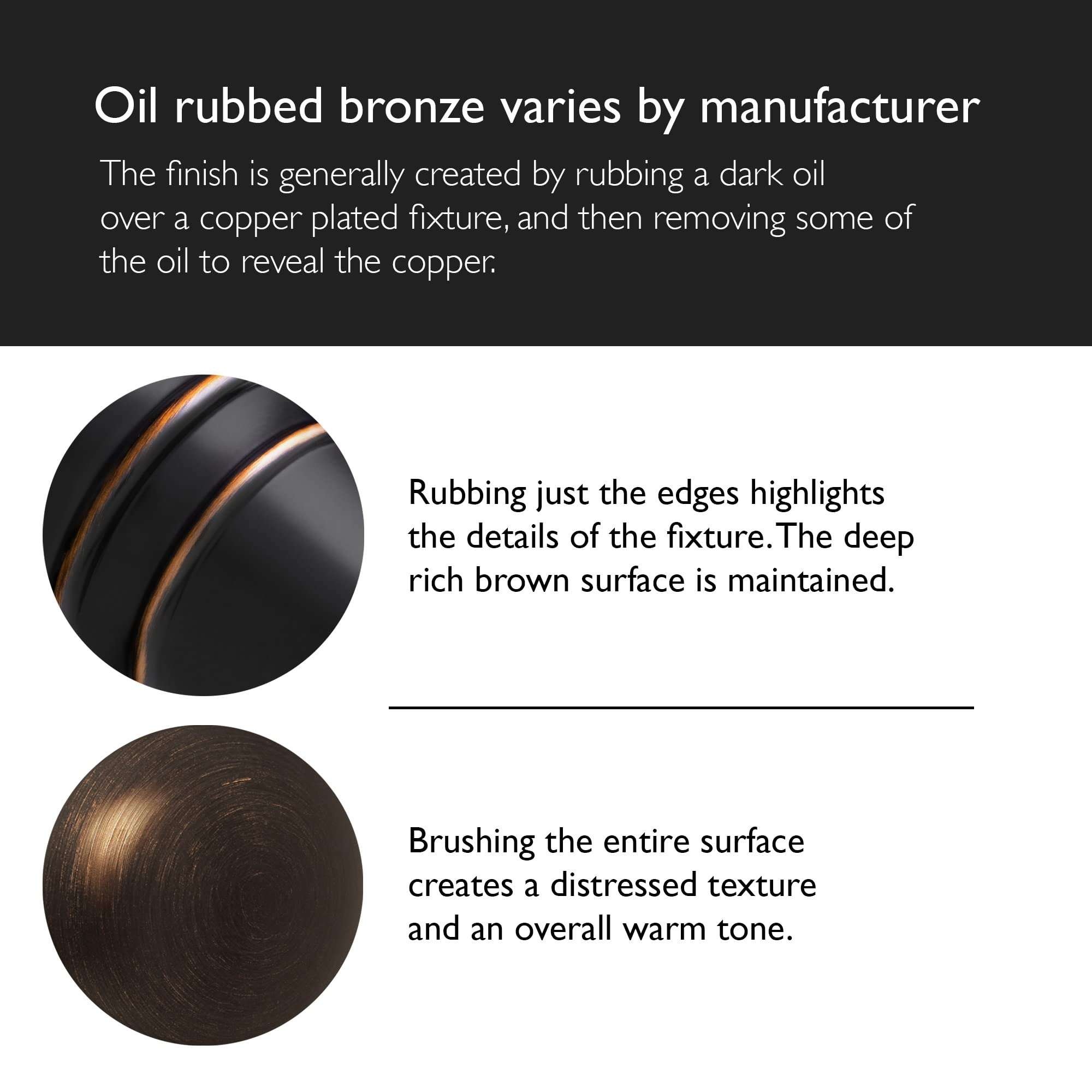 Design House Terrace Interior Door Knob - Dummy Door Lever for Interior Door, Oil Rubbed Bronze 728691 4
