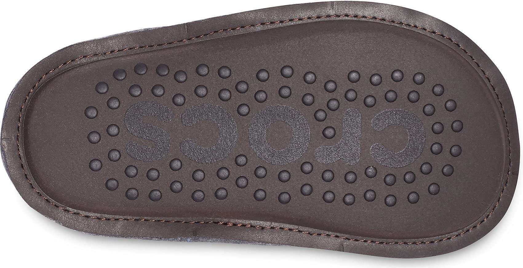 Crocs Kids' Classic Slipper | Comfortable Slip On Fuzzy Slippers for Kids, Slate Grey, 10 Toddler 5