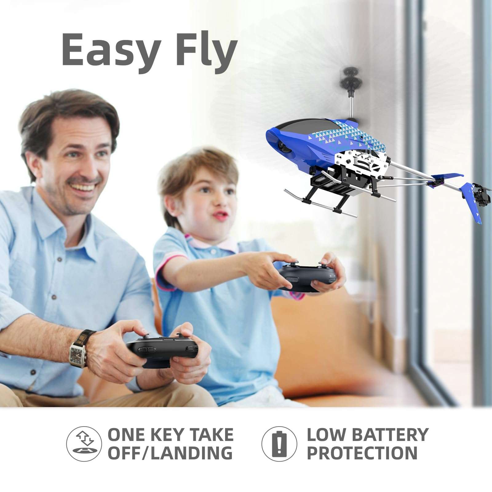 Cheerwing U12S Mini RC Helicopter with Camera Remote Control Helicopter for Kids and Adults 3