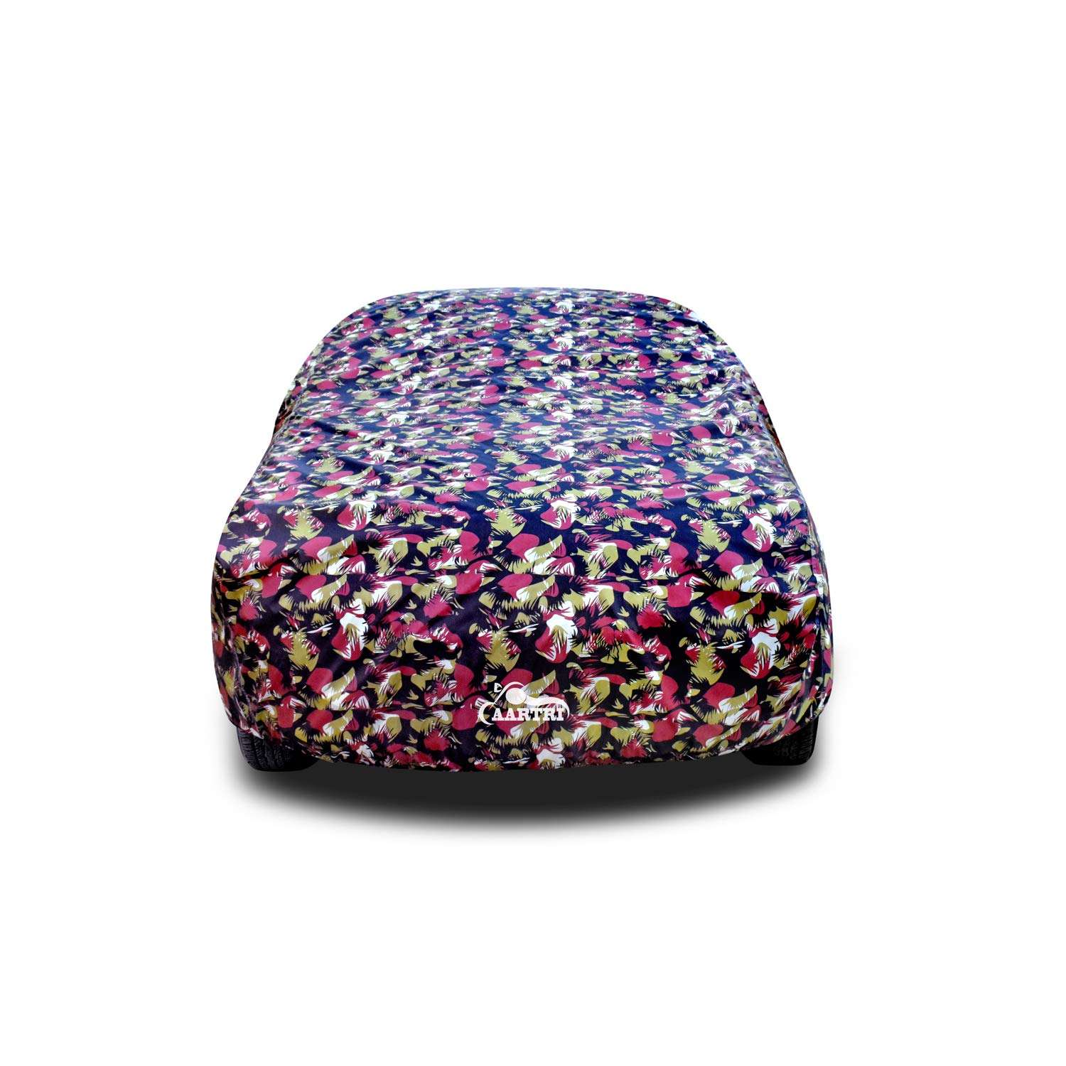 DREAM STORE - Water Resistant - dust Proof - car Body Cover for Compatible with Fiat Punto car Cover - Water Resistant UV Proof - car Body Cover (Military Without Mirror) 3