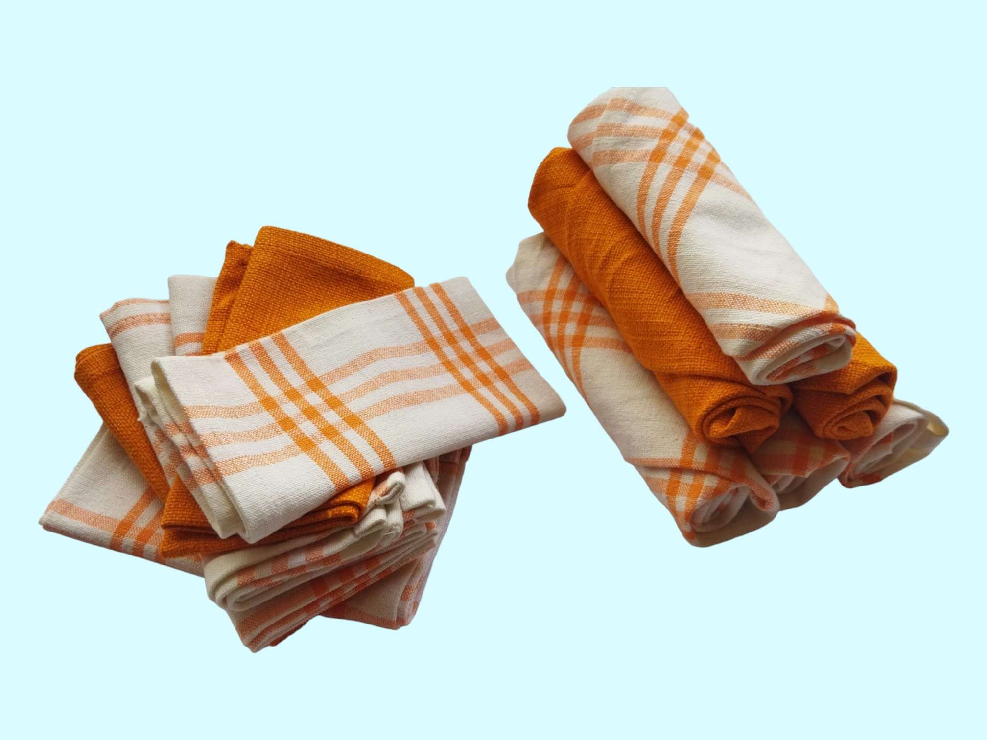 AmirThamil Dish Clothes Kitchen Napkins Lunch Towels Lap Towels 30 x 30cm 6