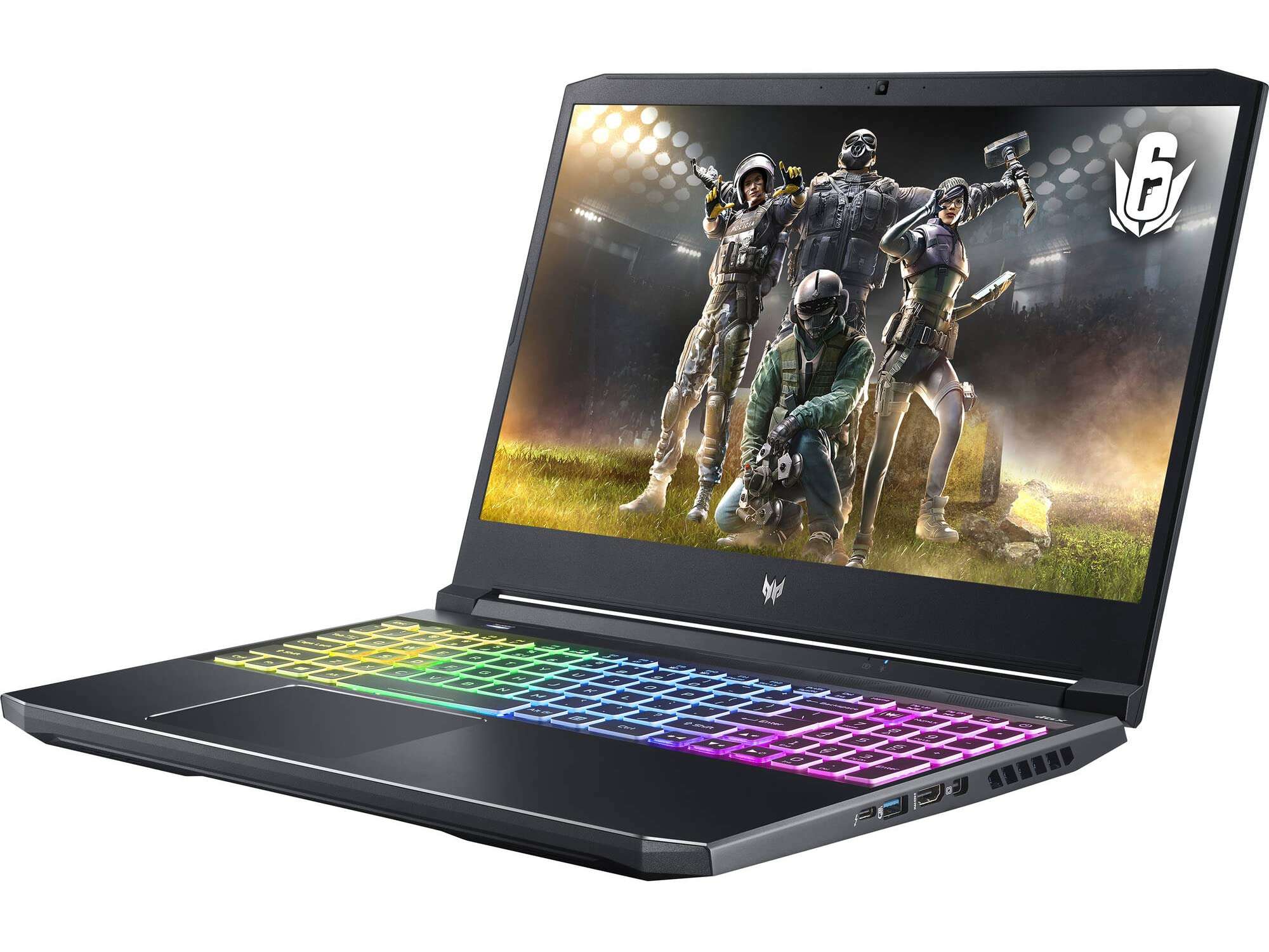 Acer Predator Helios 300 Gaming & Entertainment Laptop (Intel i9-11900H 8-Core, 32GB RAM, 2TB PCIe SSD + 2TB HDD, GeForce RTX 3060, 15.6" 144Hz Full HD (1920x1080), Win 11 Home) with D6000 Dock 5