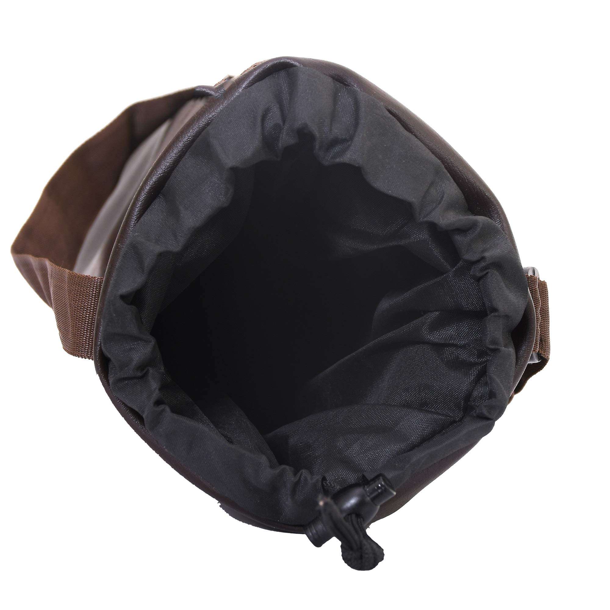 Heart Home 2 Pieces Leather Insulated Round Water Bottle Cover/Bag, 2.5 LTR (Brown)-Heart11193 6