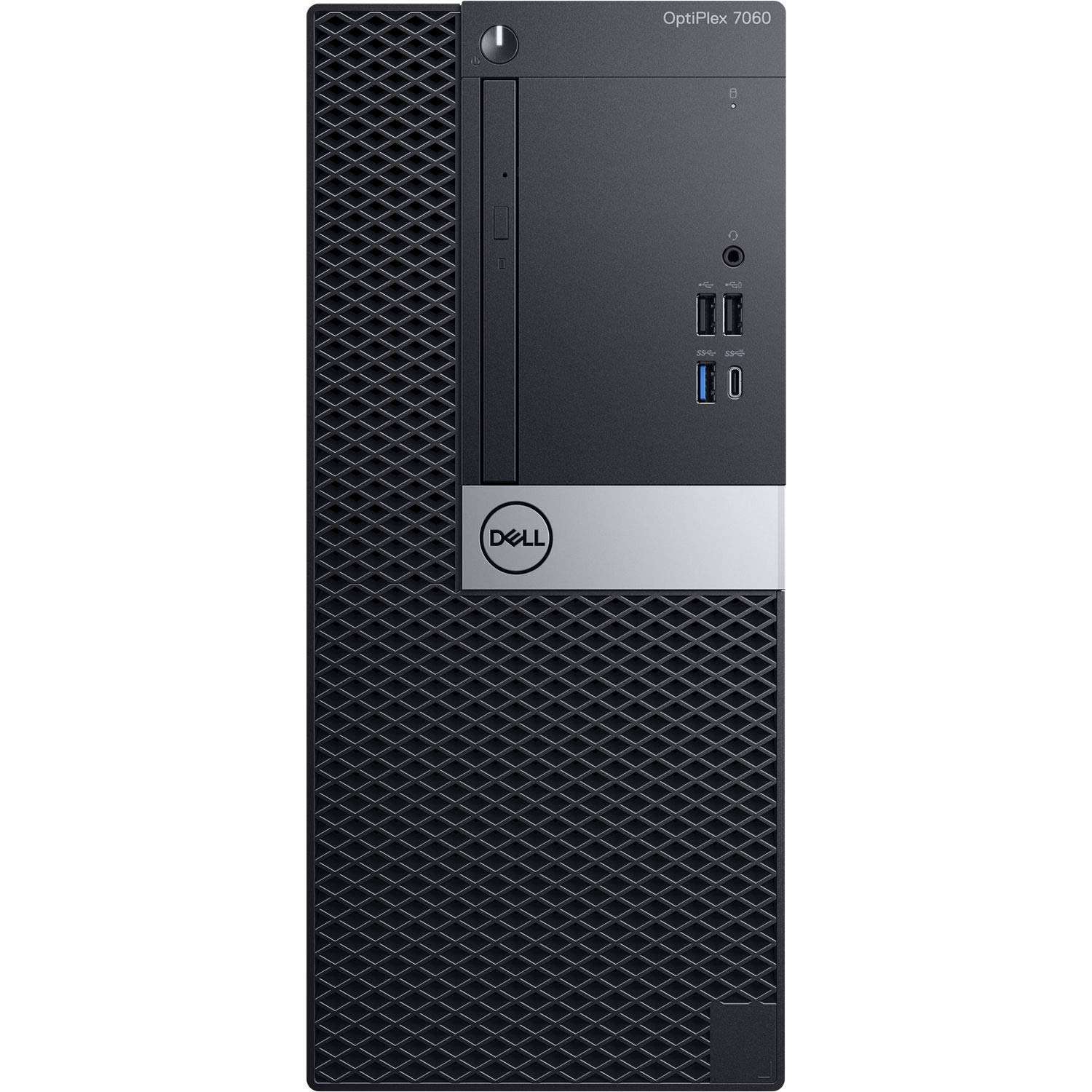 Dell Optiplex 7060 Mini Tower | Intel Quad Core i3-8300 3.7GHz | 24GB DDR4 + 16GB Optane Memory | 1TB SSD | DVD | Windows 10 Pro (Renewed) 2