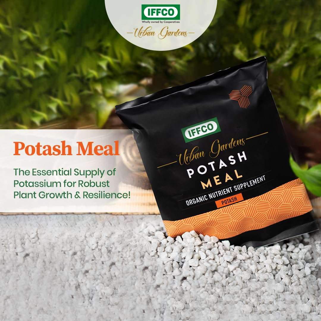 IFFCO Urban Gardens - Potash Meal 4.5Kg - Organic Bio Potash Fertilizer for Plants and Home Garden - Plant Nutrient Supplement in Slow Release Granules 3