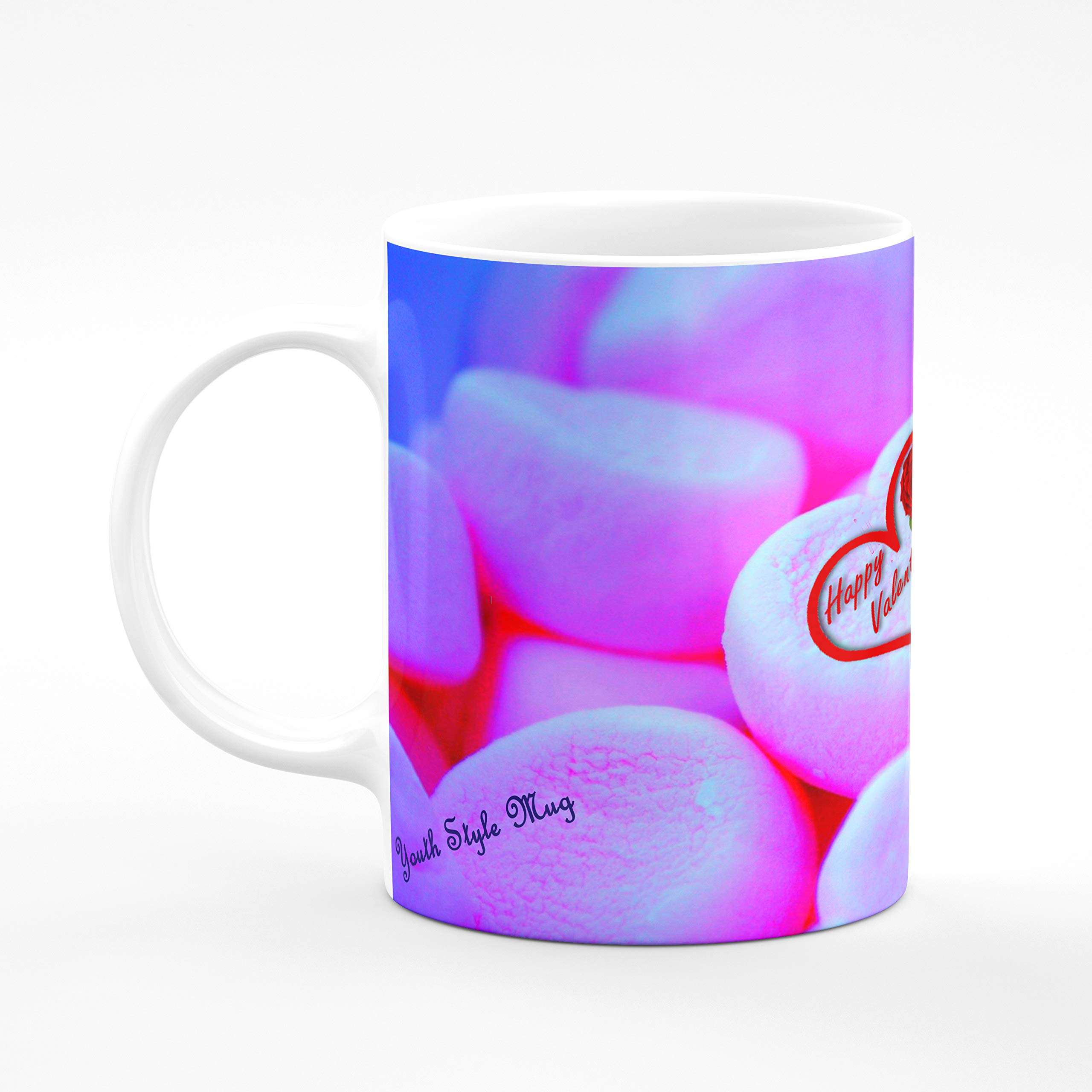 Youth Style valentine gift mugs for Coffee, gift for boyfriend, gift for girlfriend, gift for husband coffee mug tea cup gift for Friends - 11oz mug-789 (White)