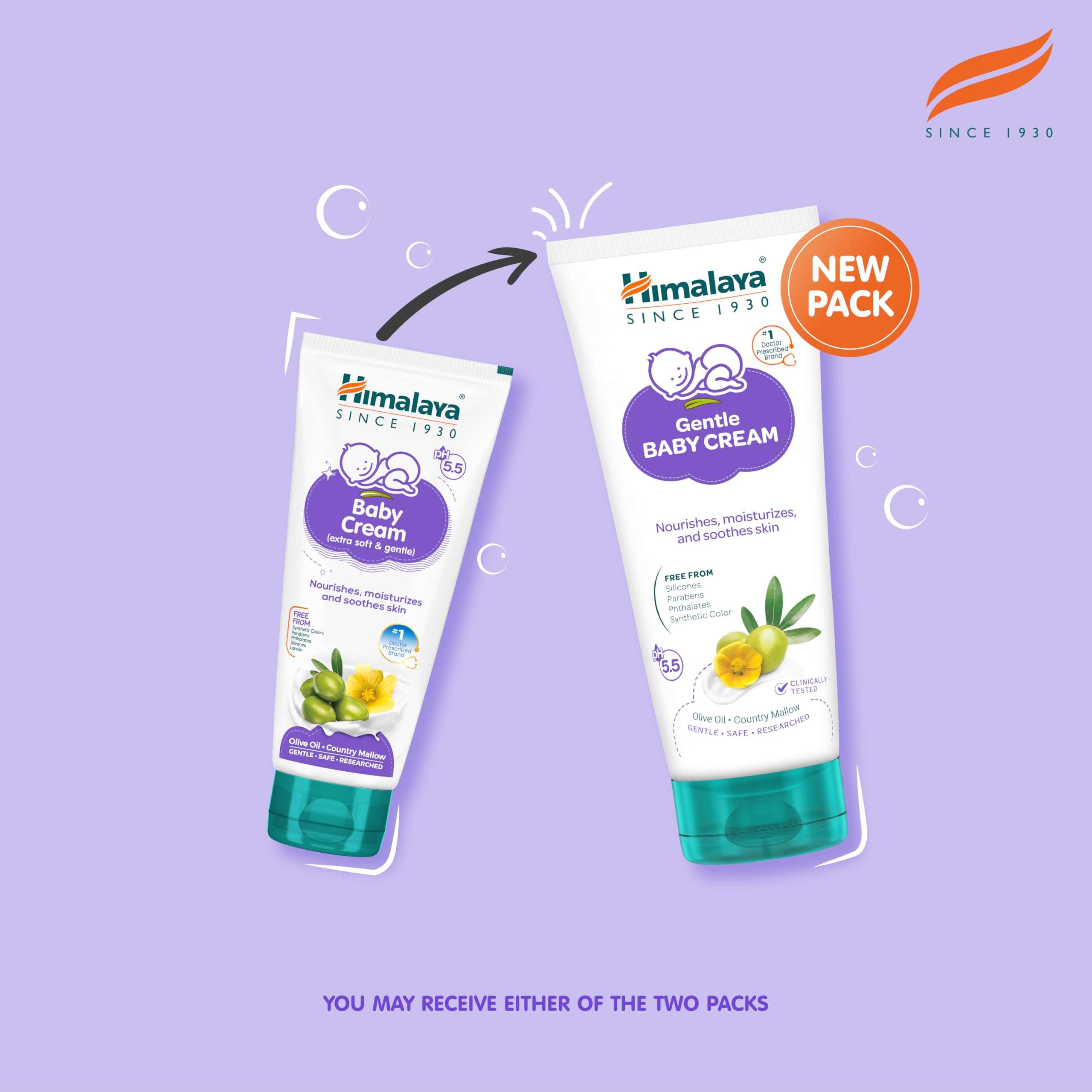 Himalaya Gentle Baby Cream 200ml | No.1 Doctor-Prescribed Brand | Nourishes & Extra Soft Skin | pH 5.5 Formulation | Safe for Newborns 3