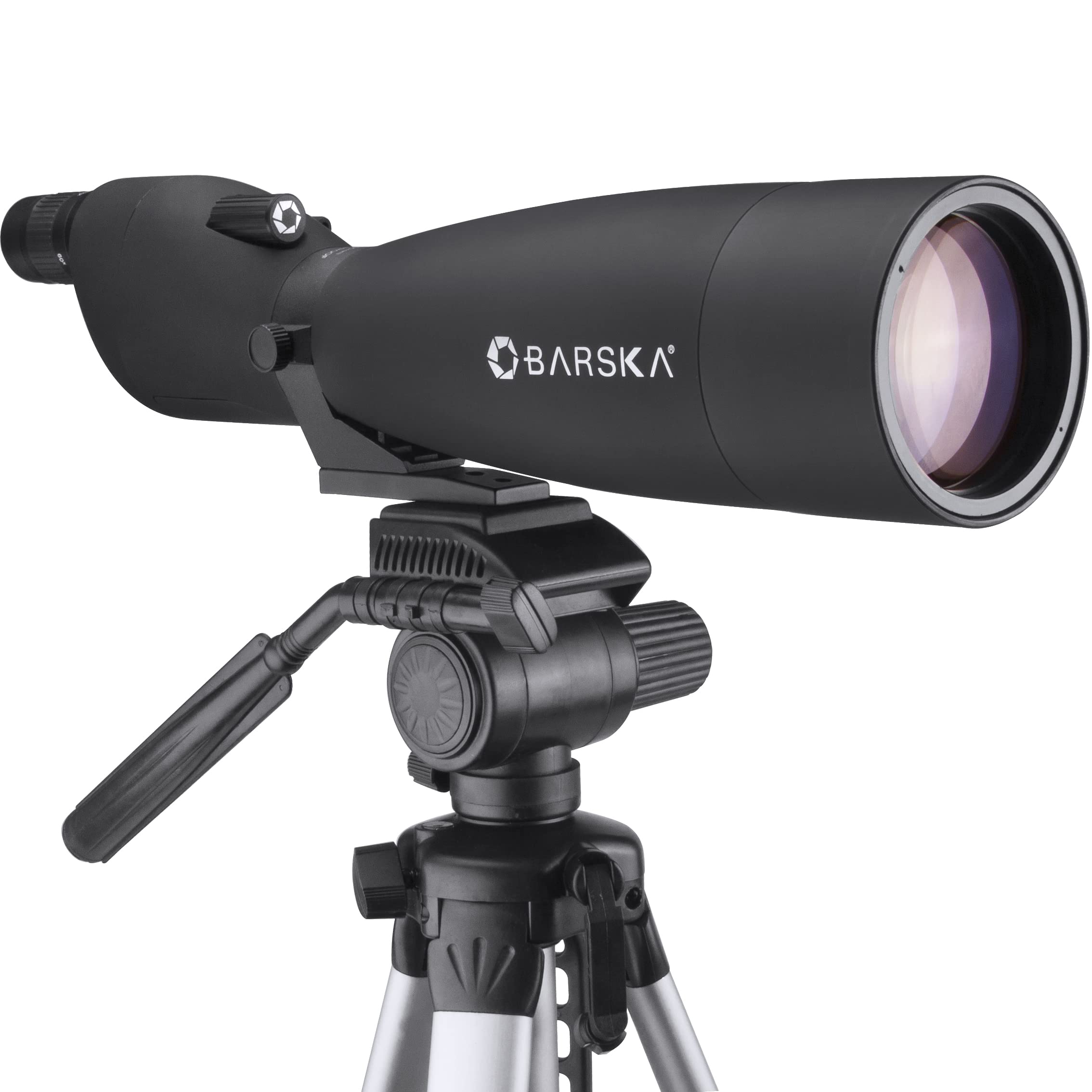 Barska Colorado 30-90x90mm Straight Spotting Scope with Tripod – Waterproof, Fully Coated Optics, Sunshade, and Carrying Cases 5