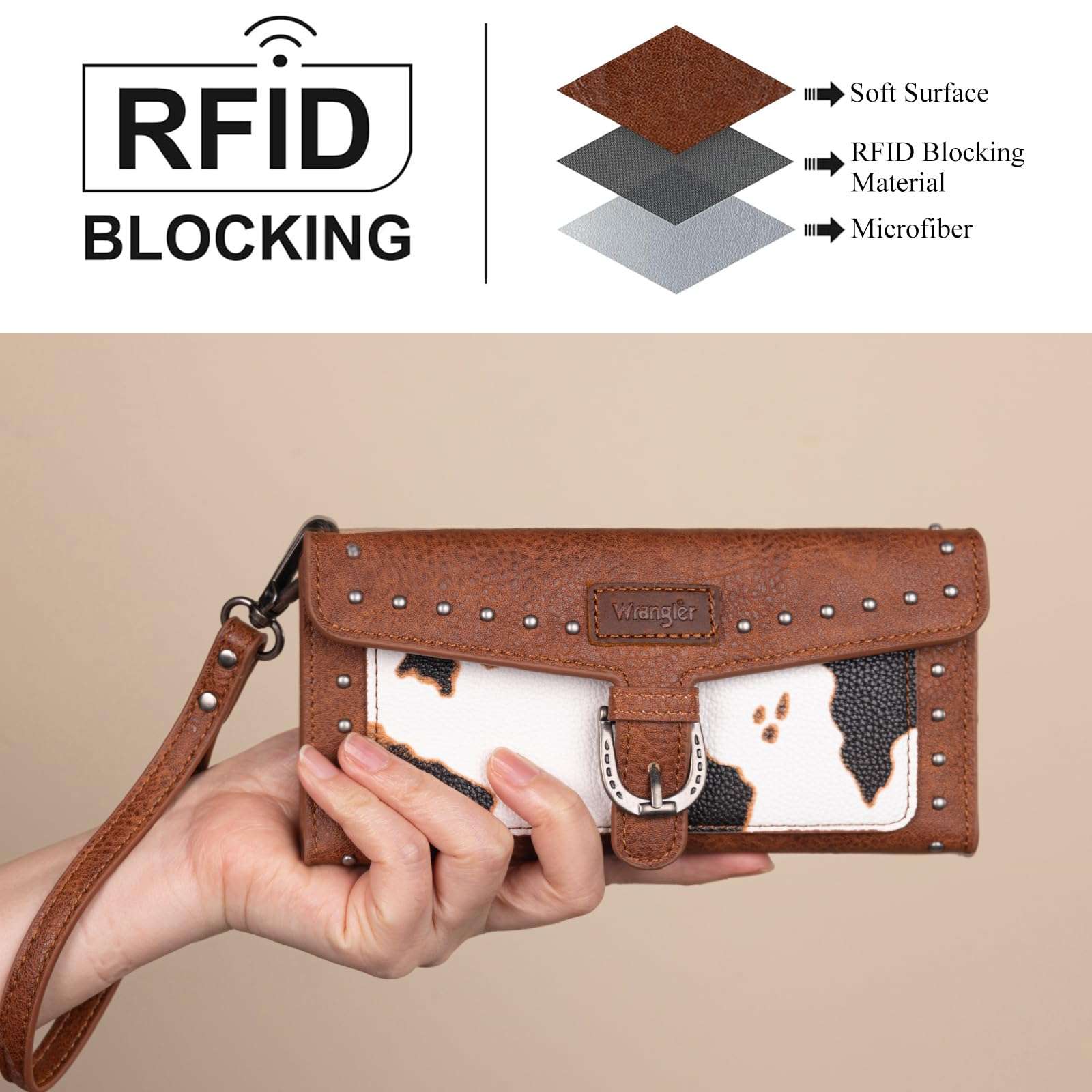 Wrangler Purse and Wallet Set 5