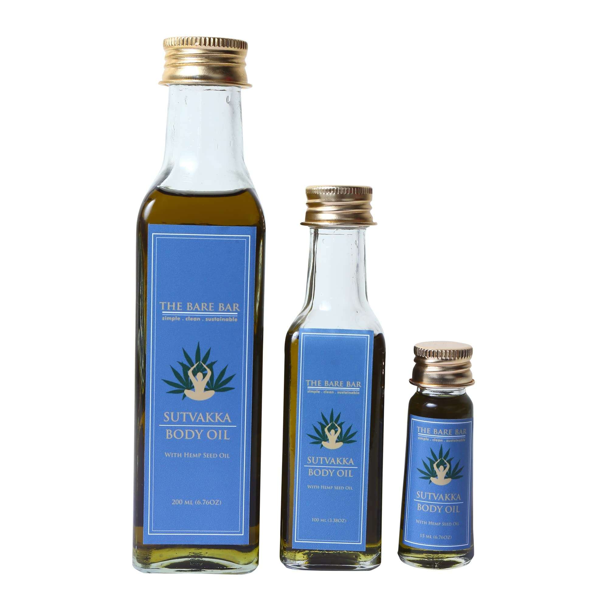 The Bare Bar | Sutvakka Body Oil | 200 ml | For All Skin Types 1