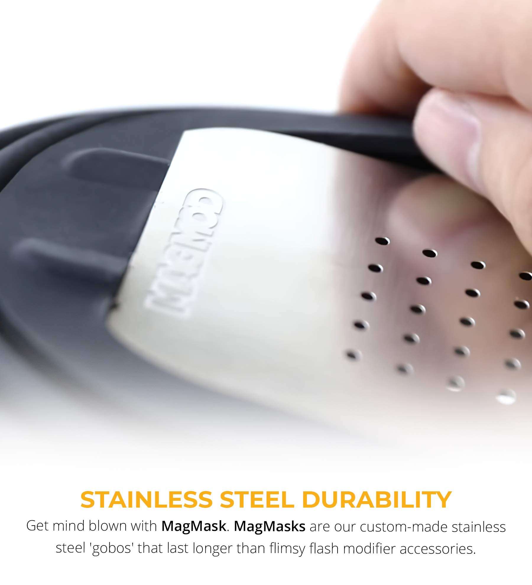 MagMod MagMask Pattern 2 Set for MagBeam Flash Modifier (Scatter, Flare, Bubble, Blossom) 4