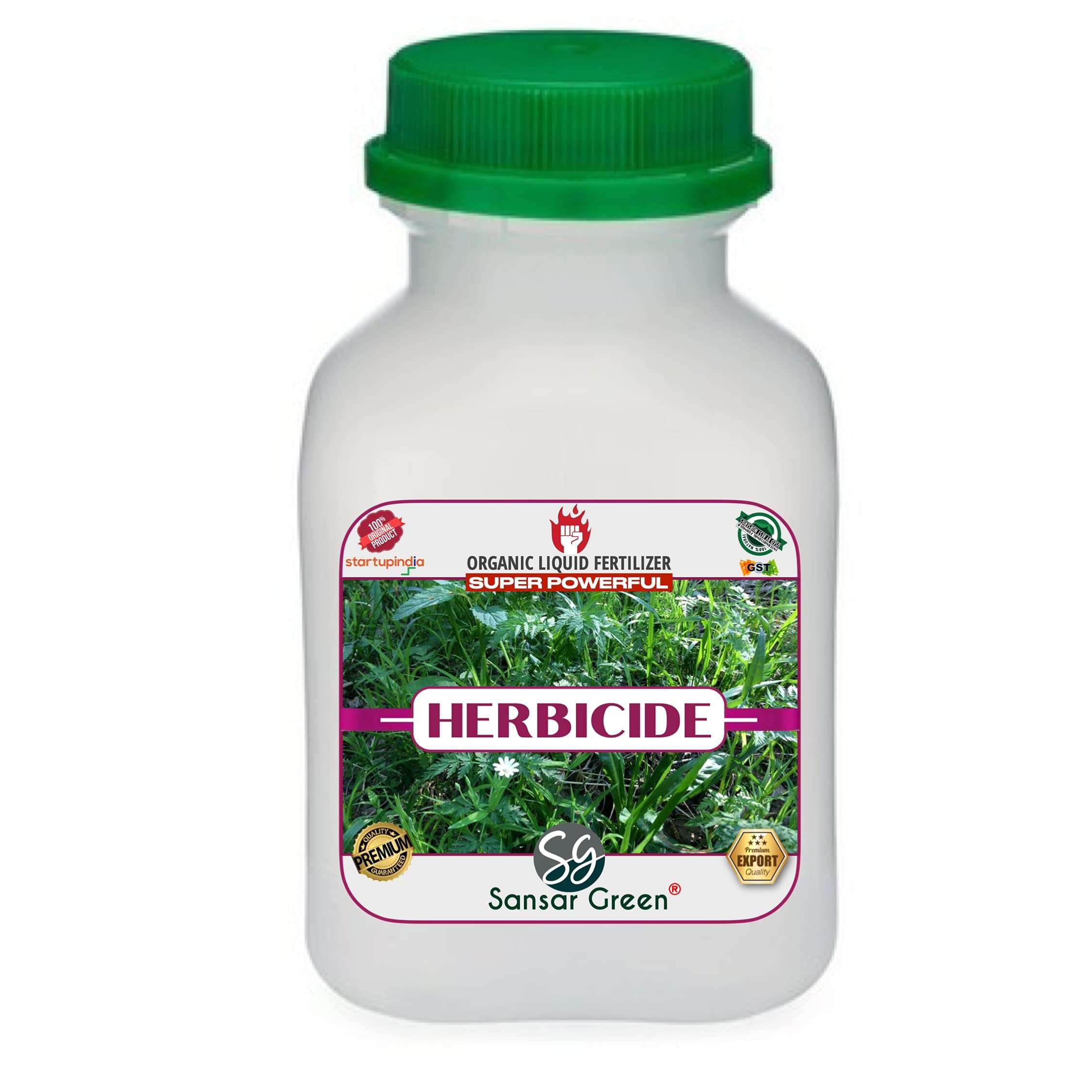 Sansar Green® Liquid Herbicide, Premium Essential Super Powerful Liquid Herbicide for Removing Wild Herbs (50 ml) 1