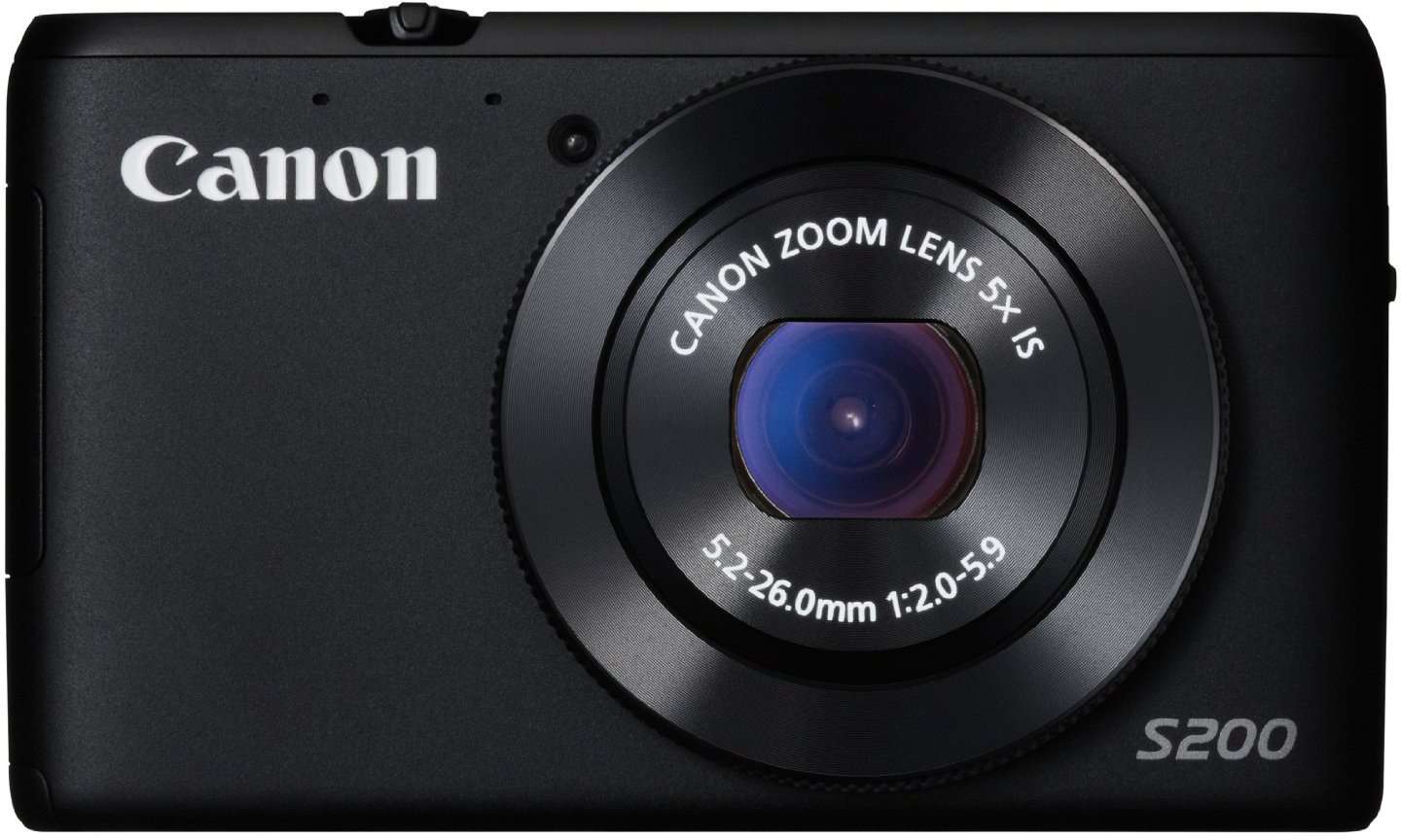 Canon PowerShot S200 - Digital Camera - Compact - 10.1 Mpix - 5 x Optical Zoom - Wi-Fi - Black 1