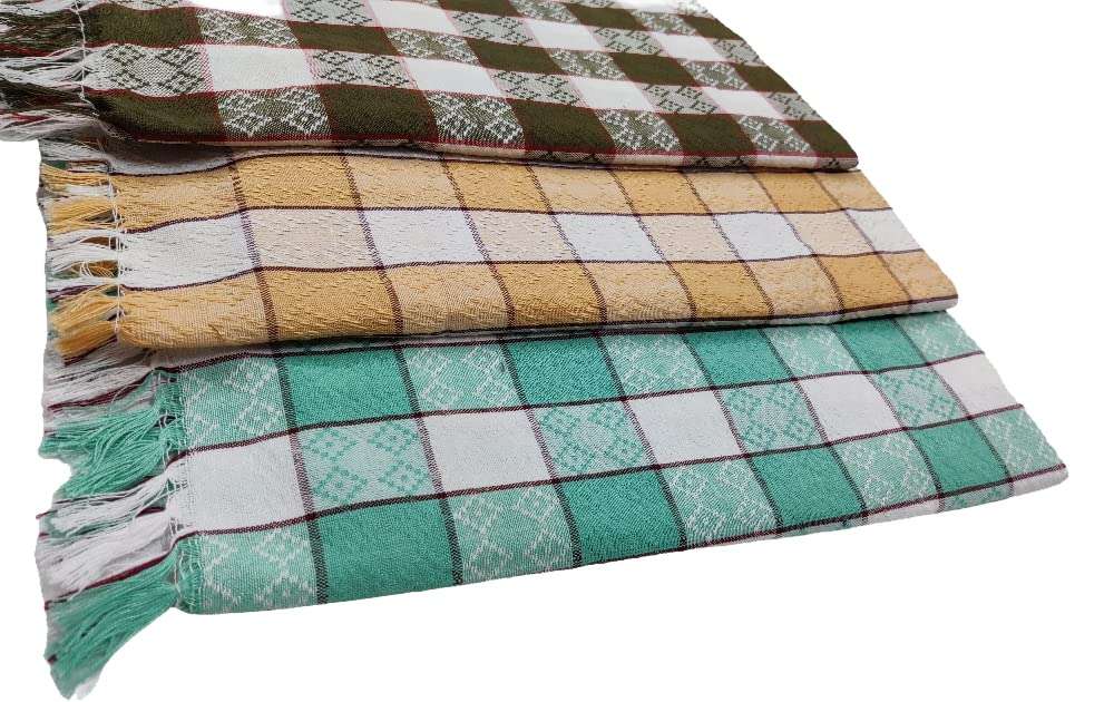 MTTS Multicolor & Multidesign Cotton Unisex Bath Towel(MMTEX13-30x60 inch / 260gms per Piece) Pack of 3 2