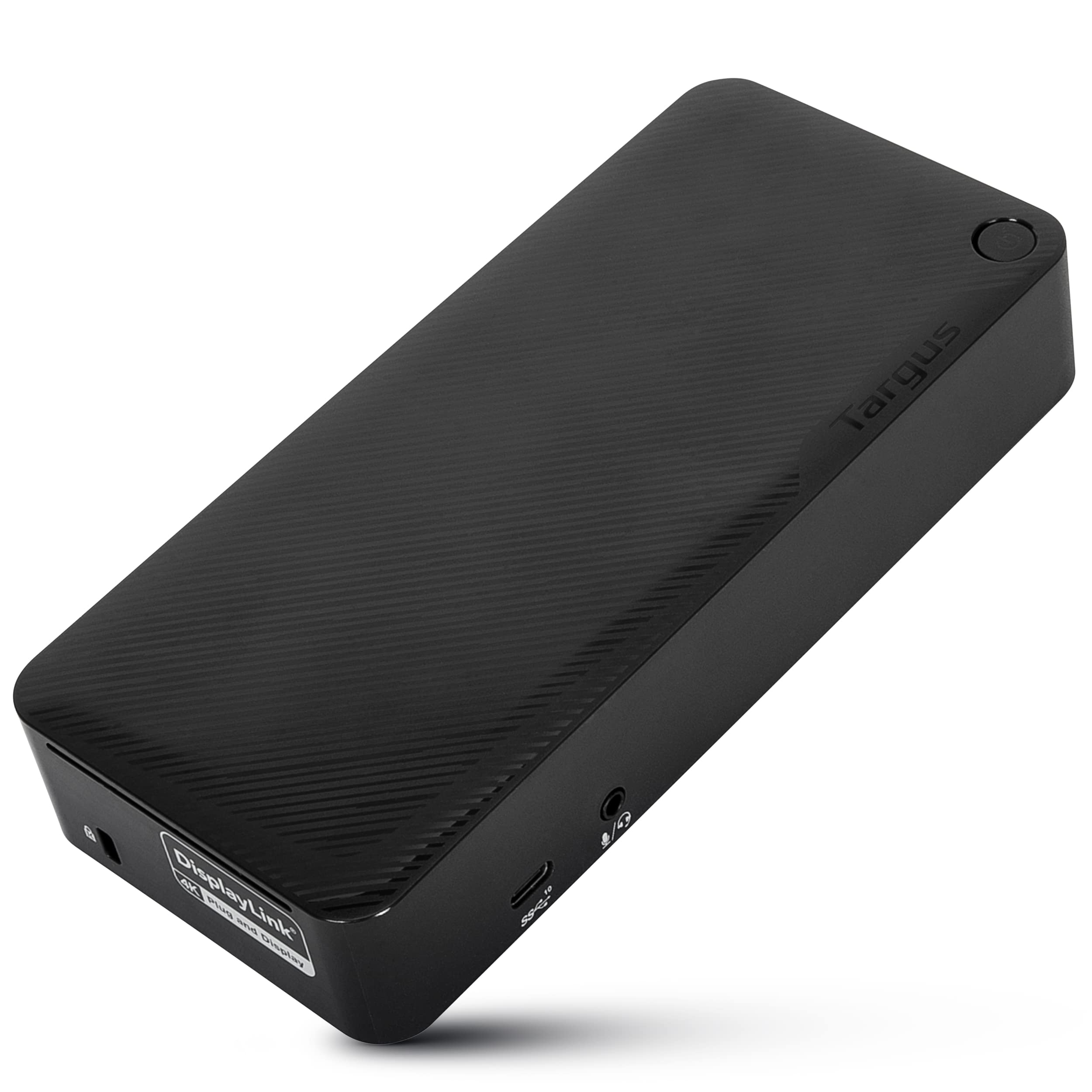 Targus USB C Docking Station Universal DV4K, USB C Laptop Docking Station Dual Monitor 2 HDMI, with Legacy Host Power Kit, Works w/Operating Systems Like Windows, Mac, Android, iOS (DOCK192USZ)