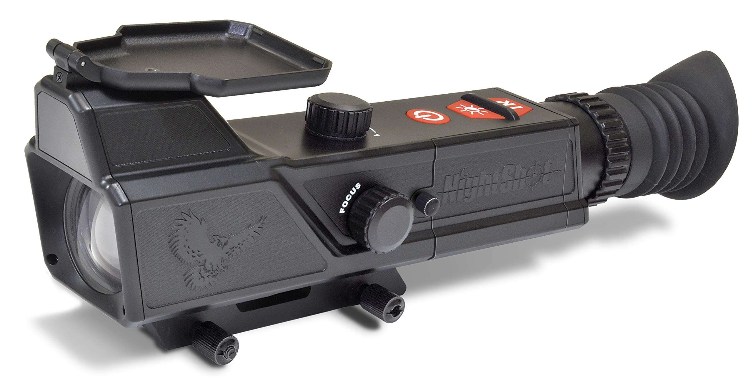 Night Owl Optics NightShot Rifle Scope, Digital Night Vision Riflescope with IR illuminator, High Resolution, Weatherproof, Night Vision Rifle Scopes for Hunting