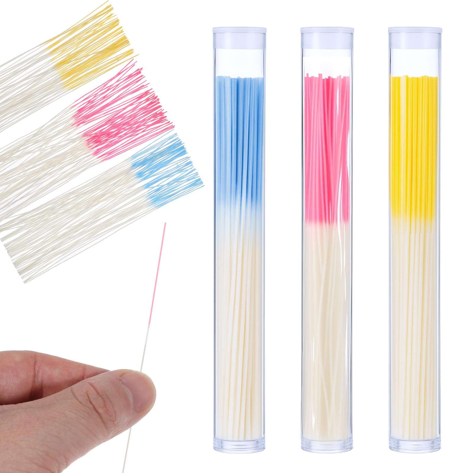 180 PCS Ear Hole Cleaner, Disposable Ear Piercing Cleaner Floss, Earring Hole Cleaner Piercing Cleaning Kit for Women and Men Earring Piercing Care 1