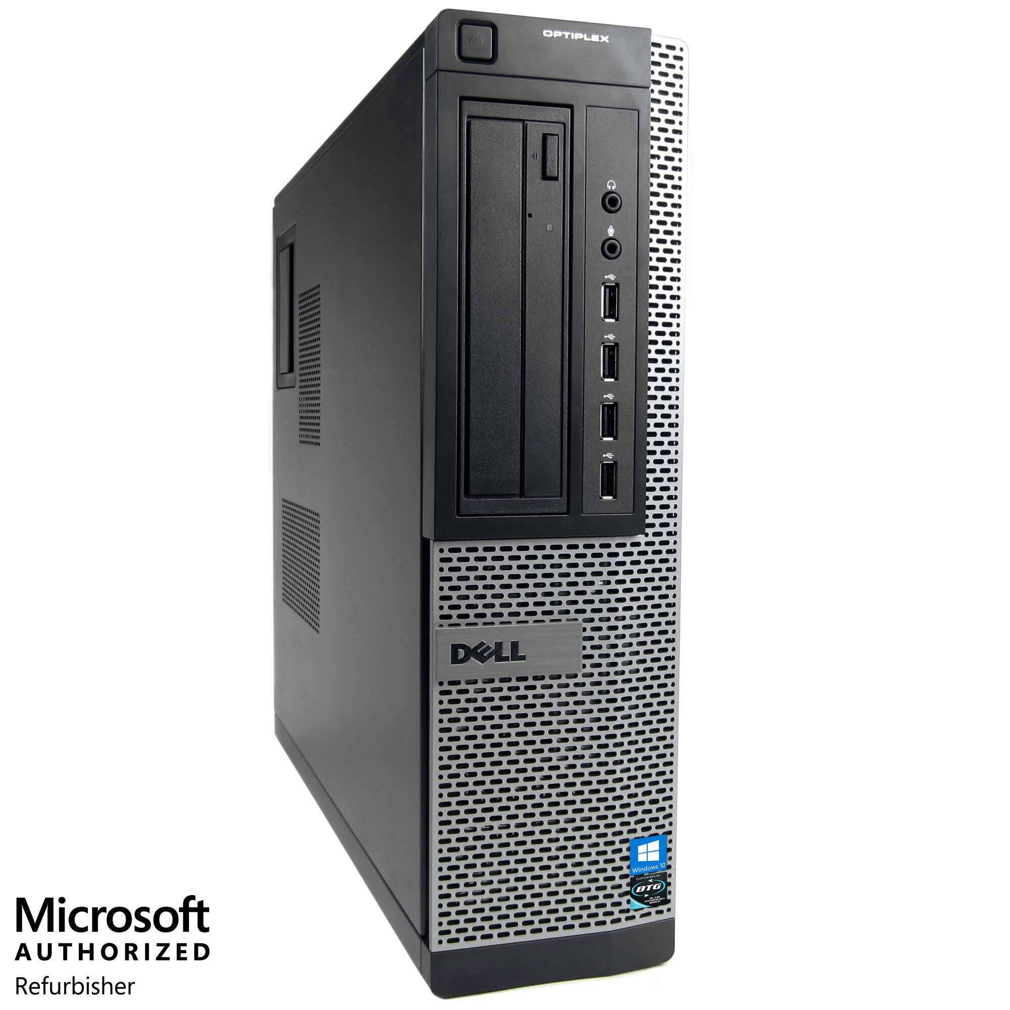 Dell Optiplex 9010 Desktop PC, Intel Core i5 3.2 GHz, 8 GB RAM, New 1 TB HDD, Keyboard/Mouse, WiFi, 19 LCD Monitor (Brands Vary), DVD, Windows 10 Pro, (Upgrades Available) (Renewed) 2