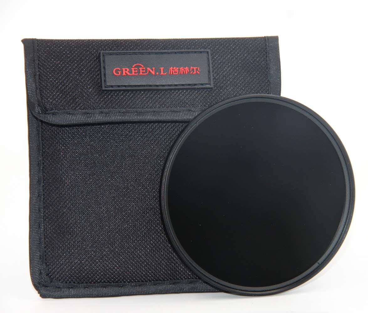 GREEN.L 86mm Slim Neutral Density ND1000 Lens Filter Optical Glass 10 Stop ND1000 86mm 1