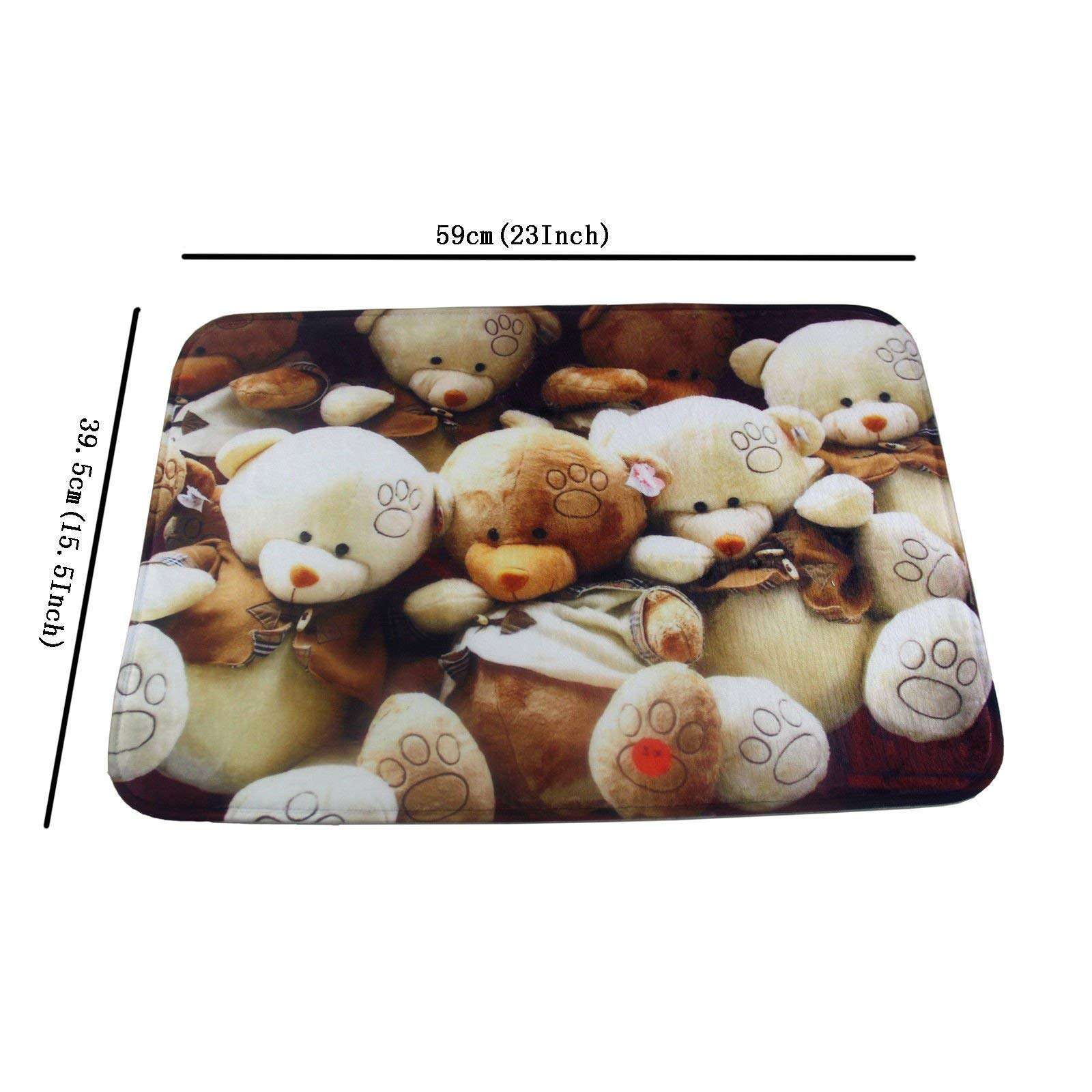 WorldCare® Non Slip Bath Kitchen Front Indoor Floor Entrance Rug Door Carpet (Imported Item)44222 3