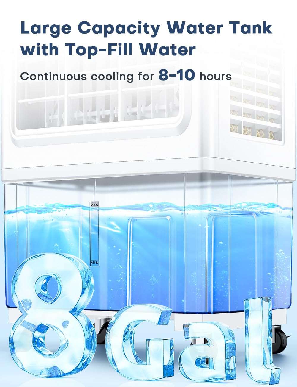 BALKO L242Y Evaporative air Cooler, Beige 3