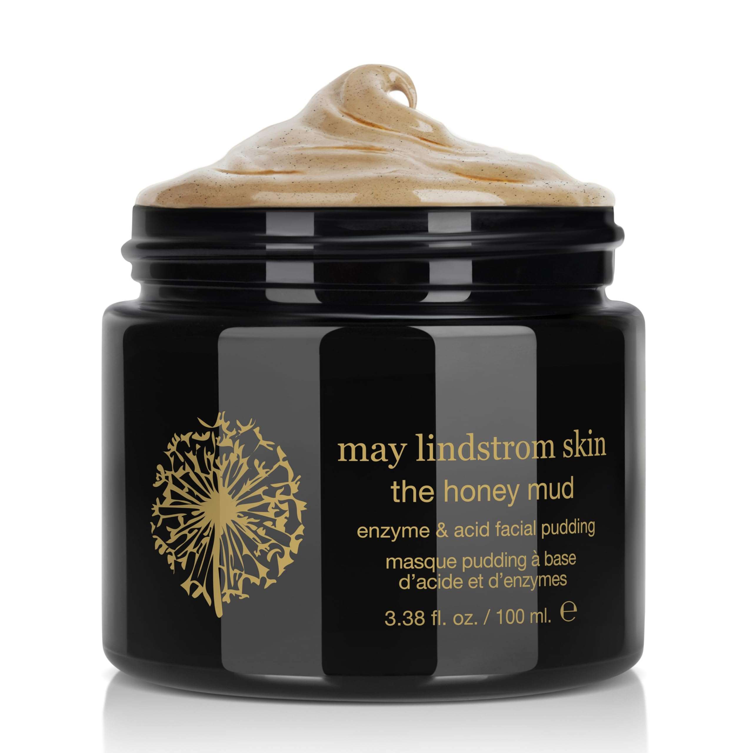 Enzyme and Acid Facial Pudding | Natural Cleansing and Masking | Raw Organic Honey, Silver, White Halloysite Clay, and Aromatic Plant Oils with Natural Exfoliating Acid | The Honey Mud | 100 ml