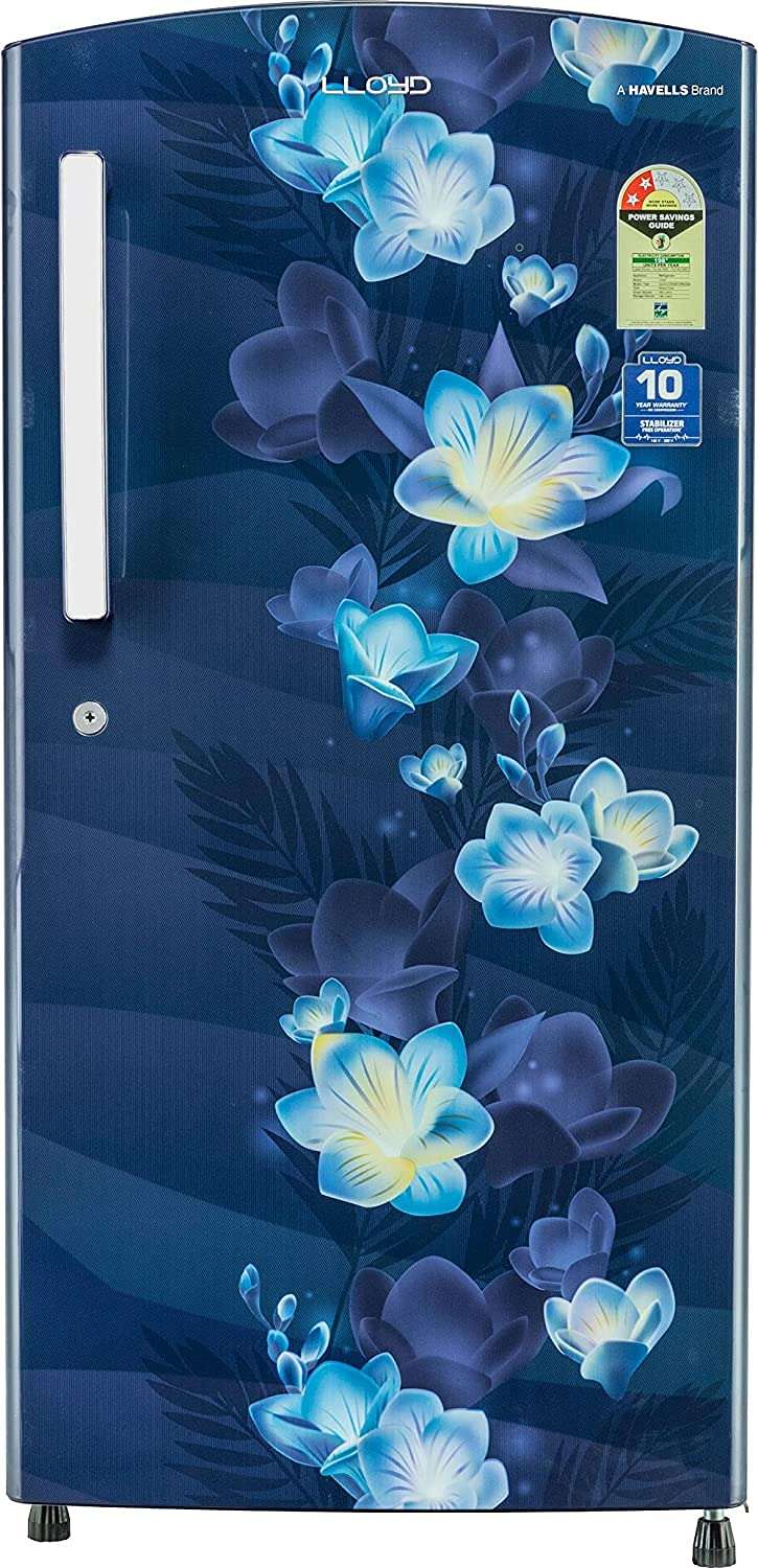Havells-Lloyd 200 L 2 Star Direct Cool One Door Refrigerator (GLDC212SGBT2PB Gardenia Blue, 2022 Model), Free 1 Year Extended warranty 1
