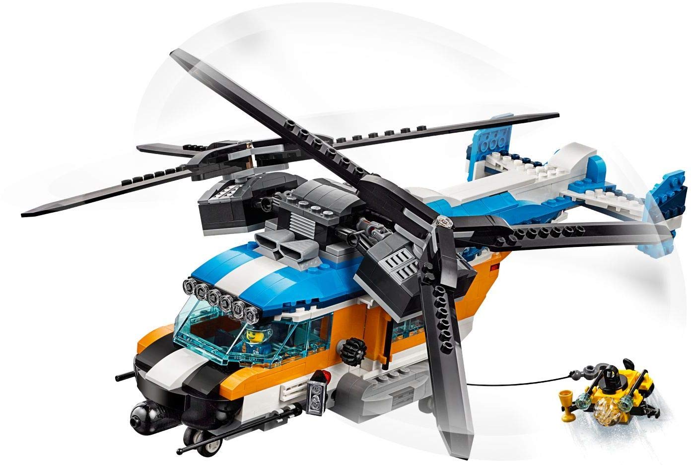LEGO 31096 Twin-Rotor Helicopter