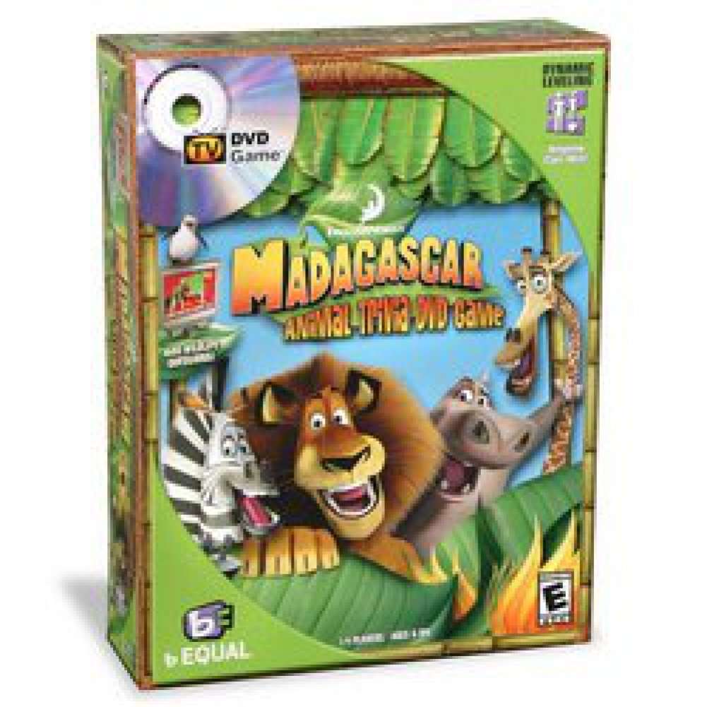 Specialty Board Games Madagascar DVD Game